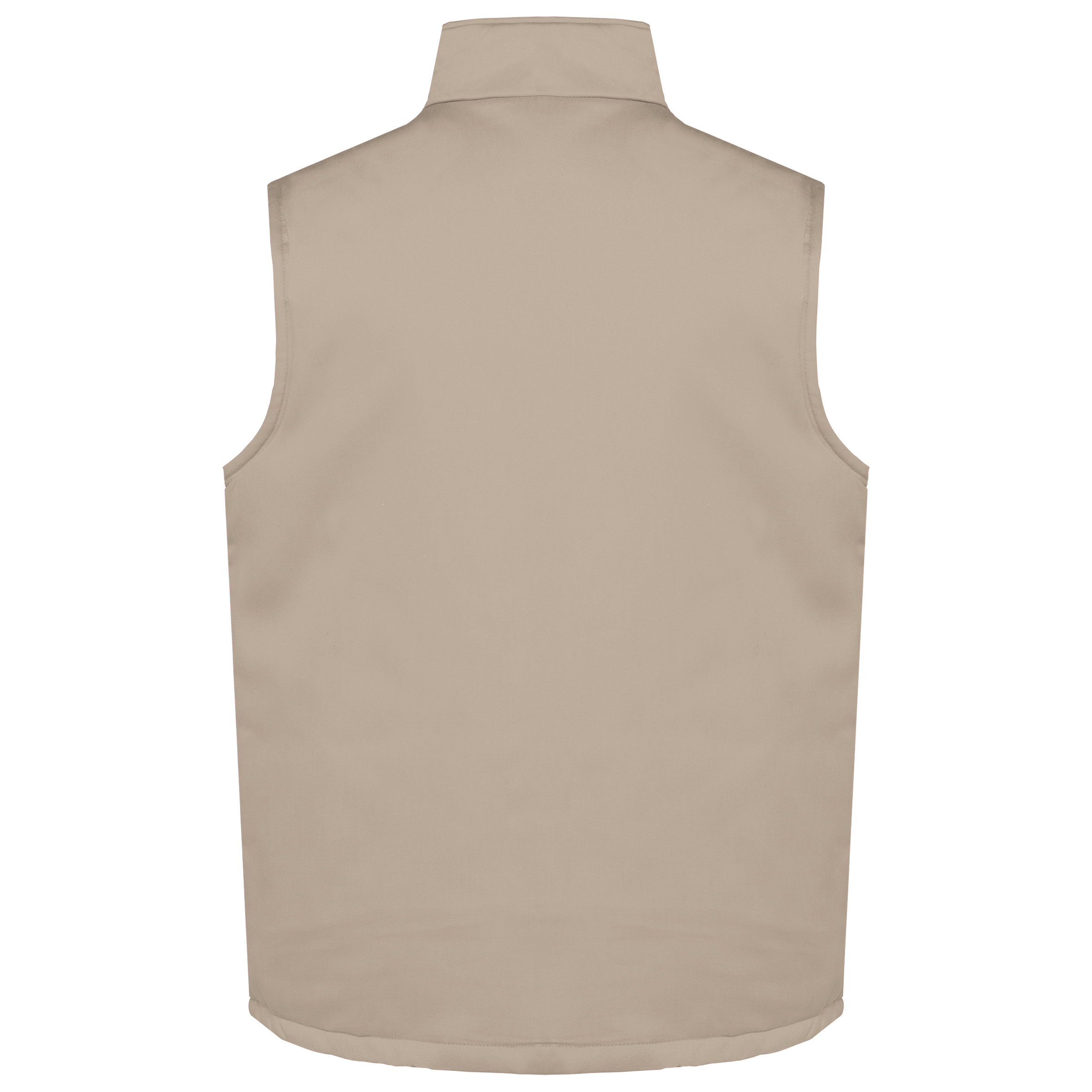 Gefütterte Unisex-Weste aus  Baumwollpolyester