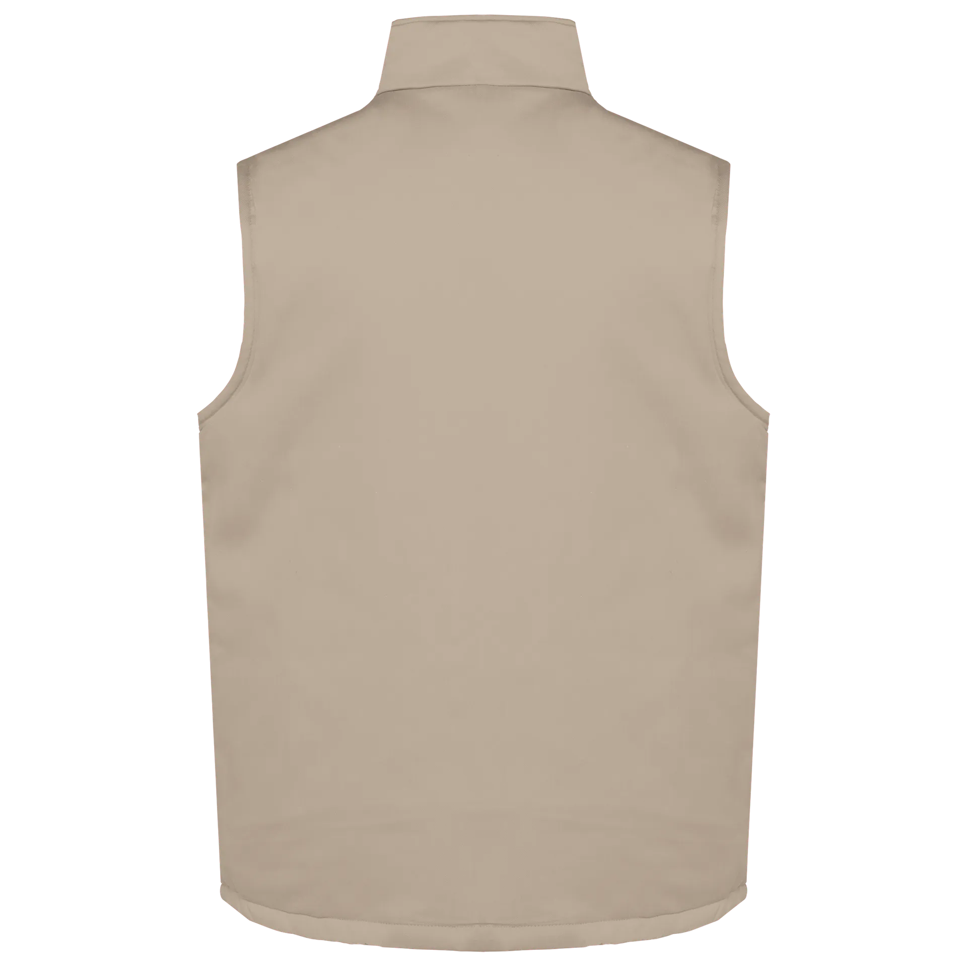 Gefütterte Unisex-Weste aus  Baumwollpolyester