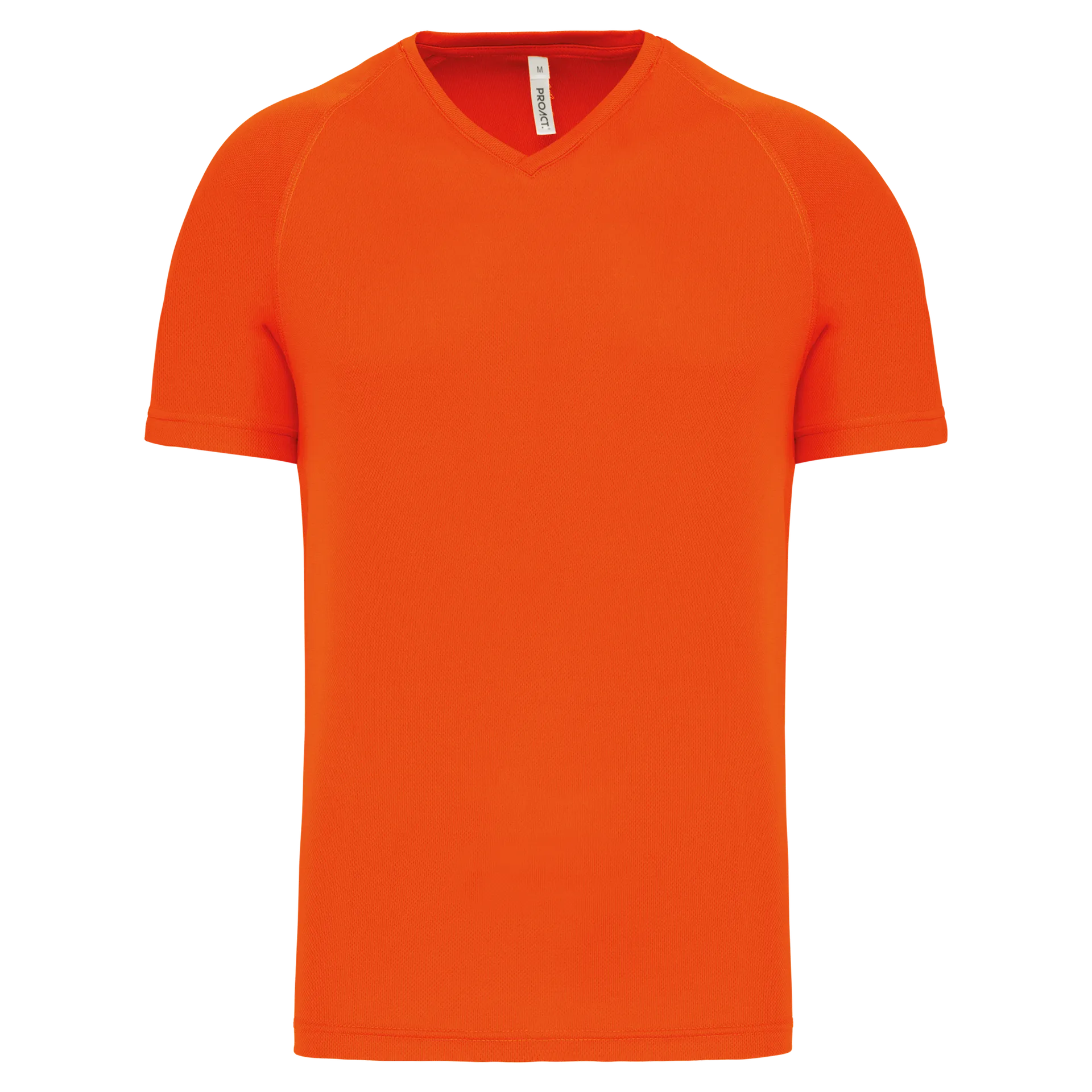Herren Kurzarm-Sportshirt mit V-Ausschnitt