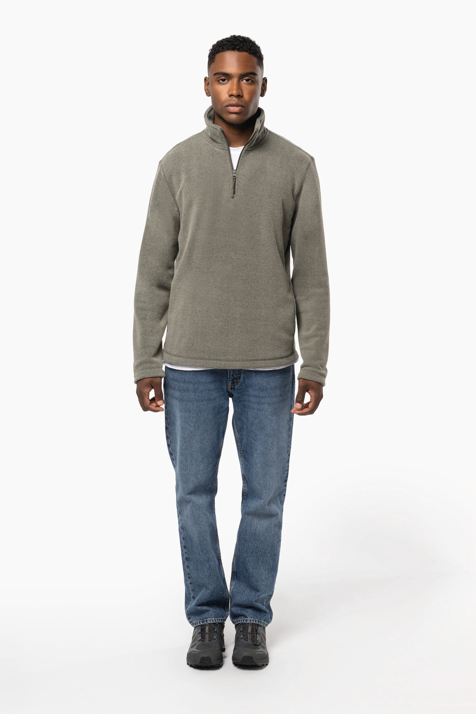 Enzo > Mikrofleece Pullover 1/4 Zip