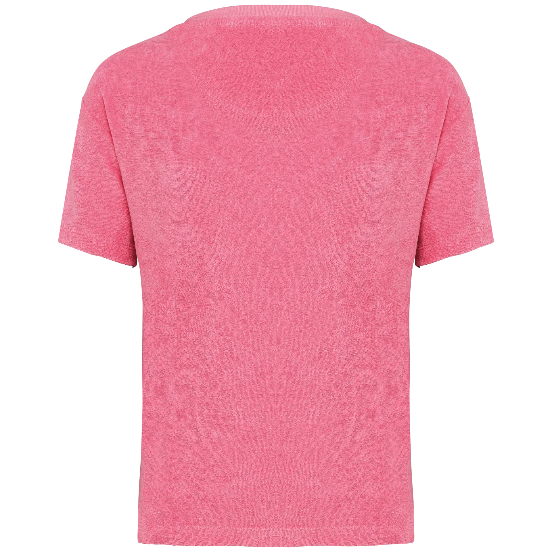 Umweltfreundliches T-Shirt aus Frottee für Mädchen