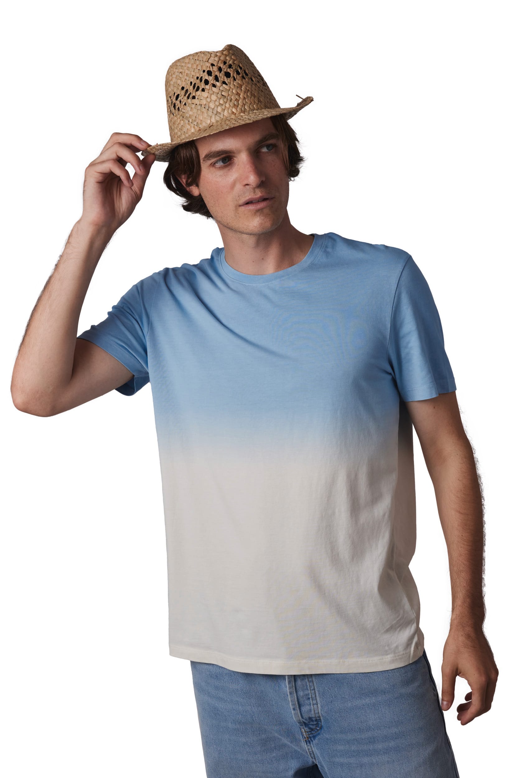 Strohhut im Panama-Stil