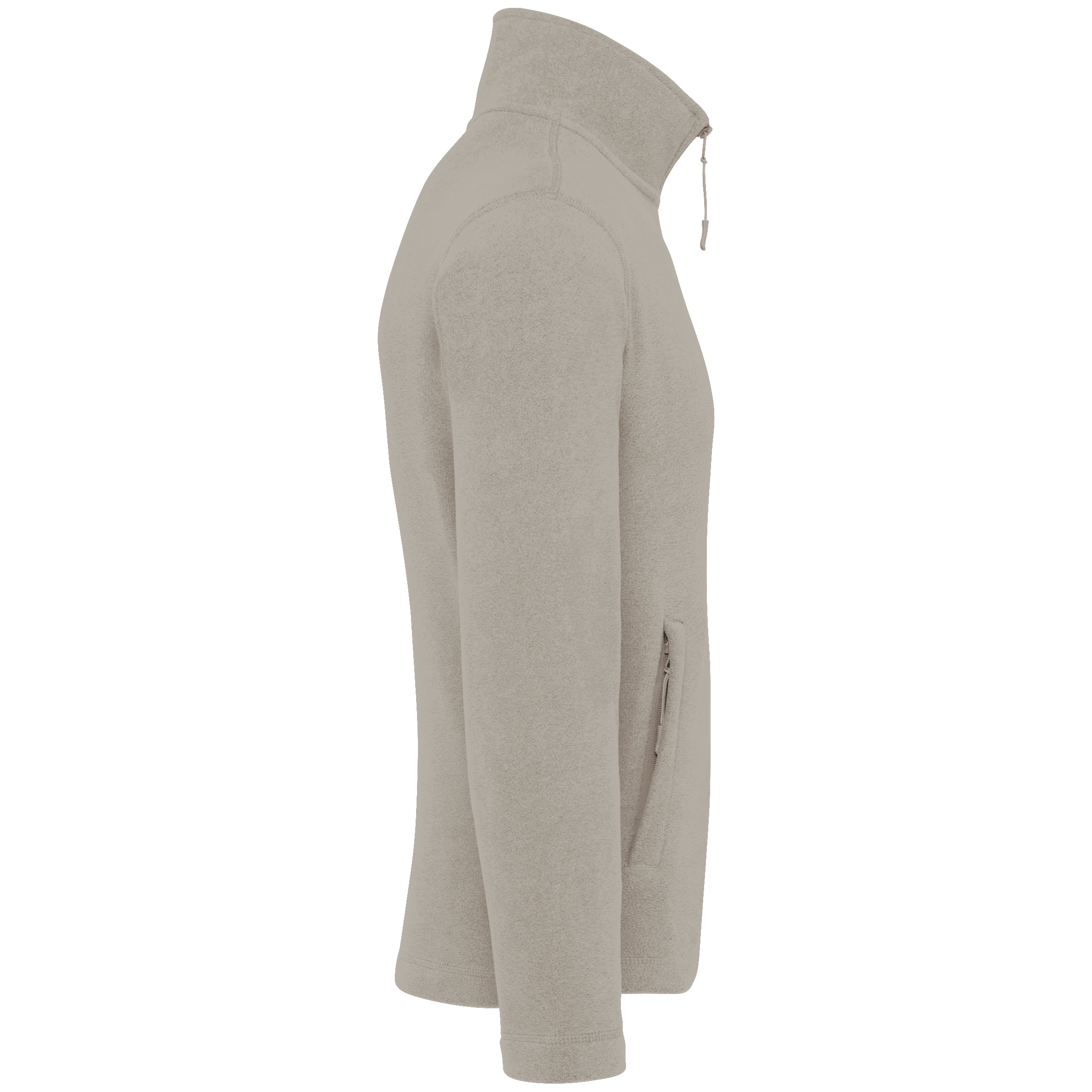 Mikrofleece-Jacke mit Reißverschluss für Herren