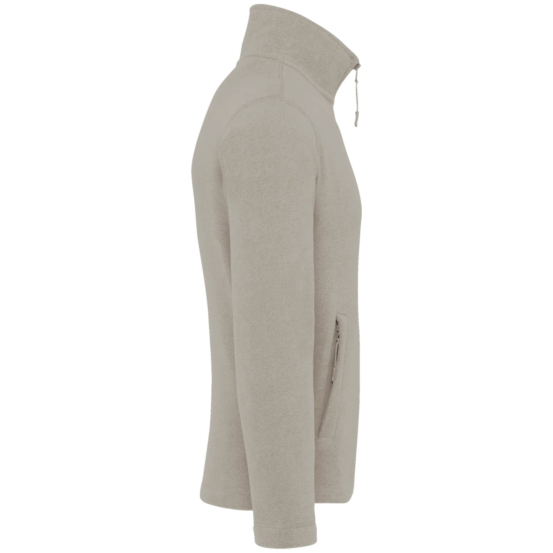 Mikrofleece-Jacke mit Reißverschluss für Herren