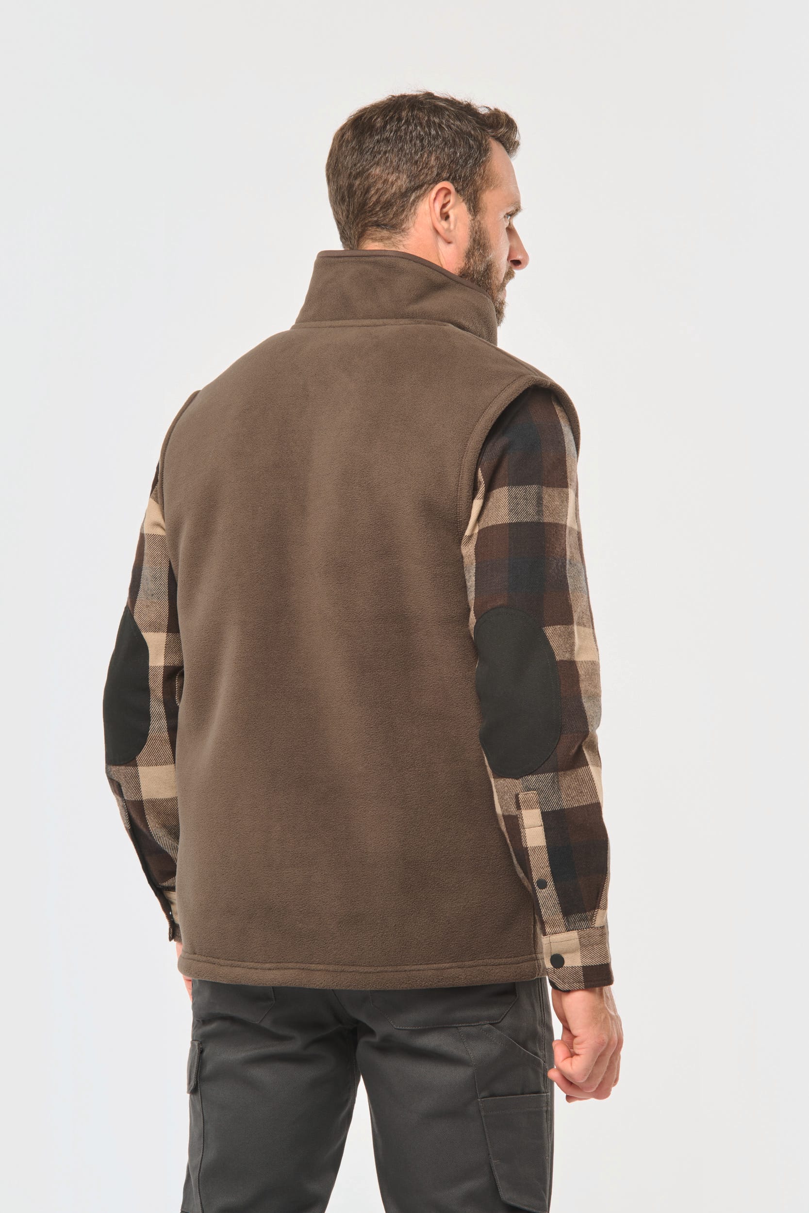 Bodywärmer aus Fleece mit Sherpa-Innenseite, Unisex Bodywärmer aus Fleece mit Sherpa-Innenseite, Unisex