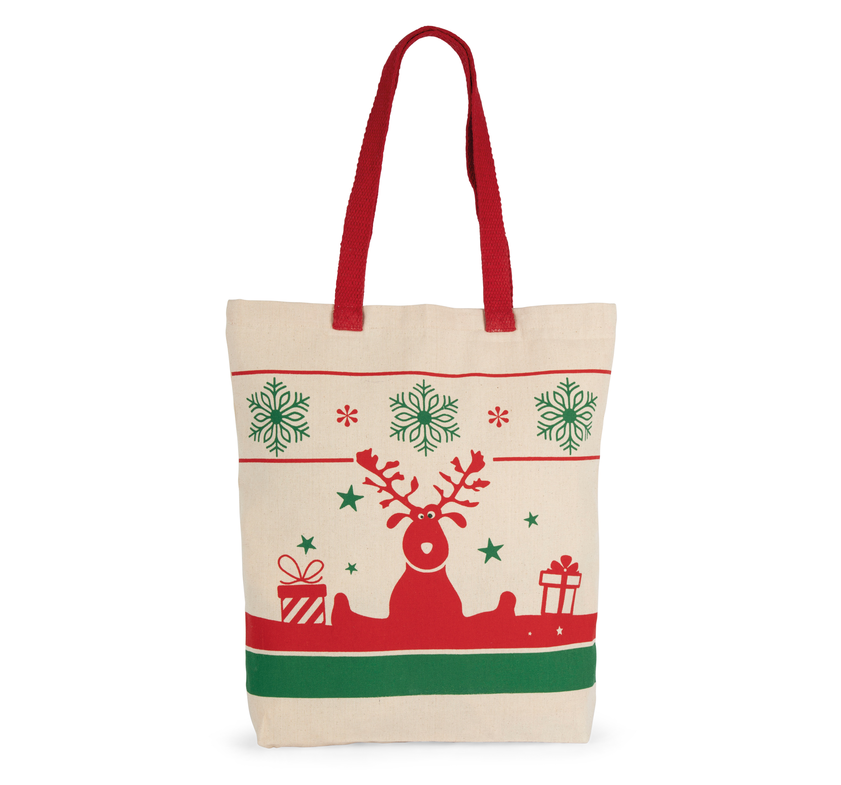 Einkaufstasche mit Weihnachtsmotiven Einkaufstasche mit Weihnachtsmotiven