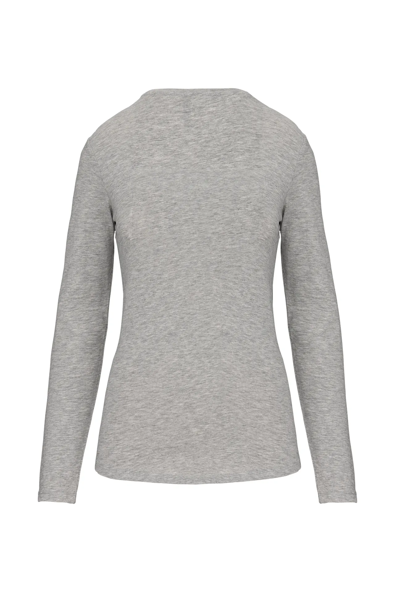 Damen Langarm-T-Shirt mit Rundhalsausschnitt