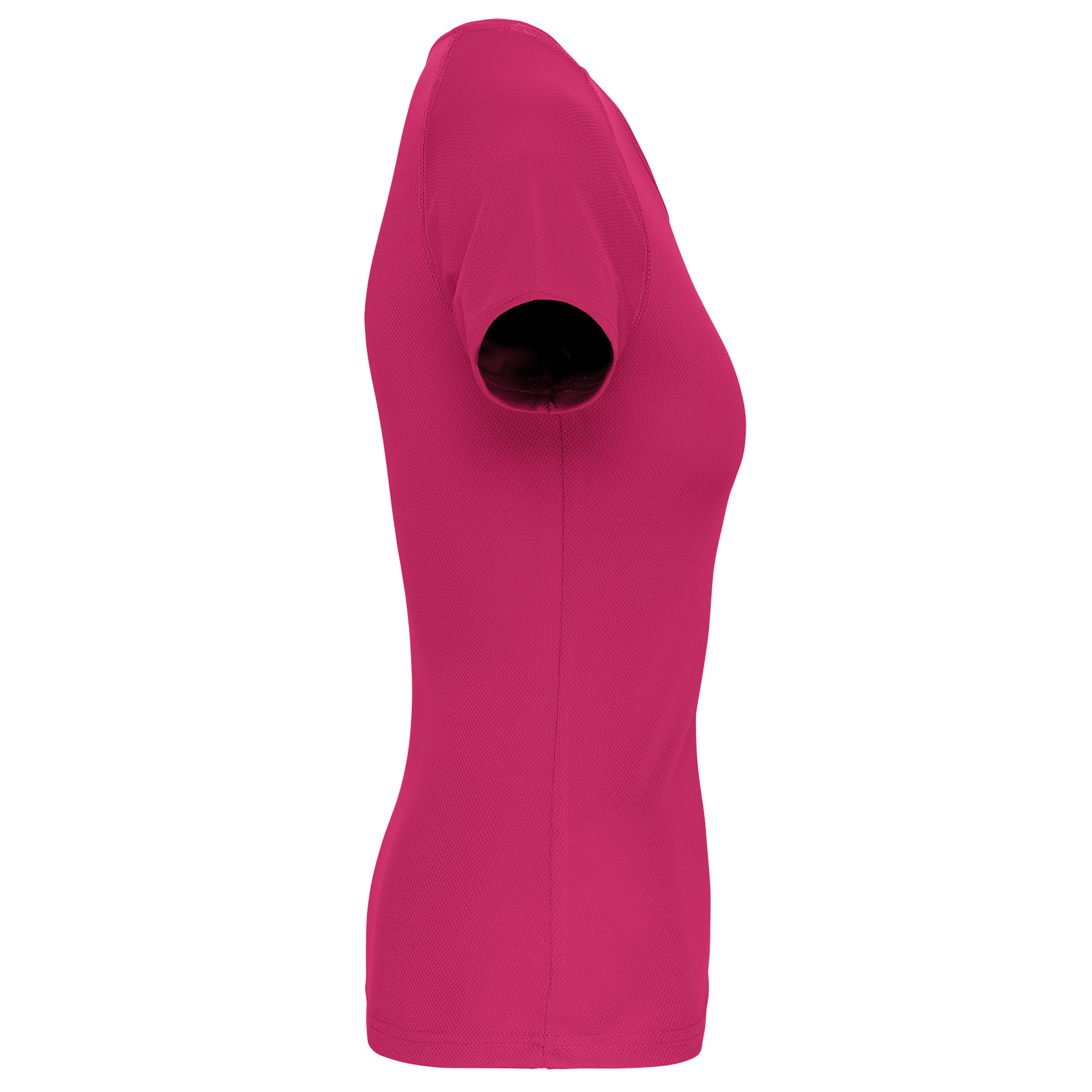 Damen Basic Sport Funktionsshirt Kurzarm