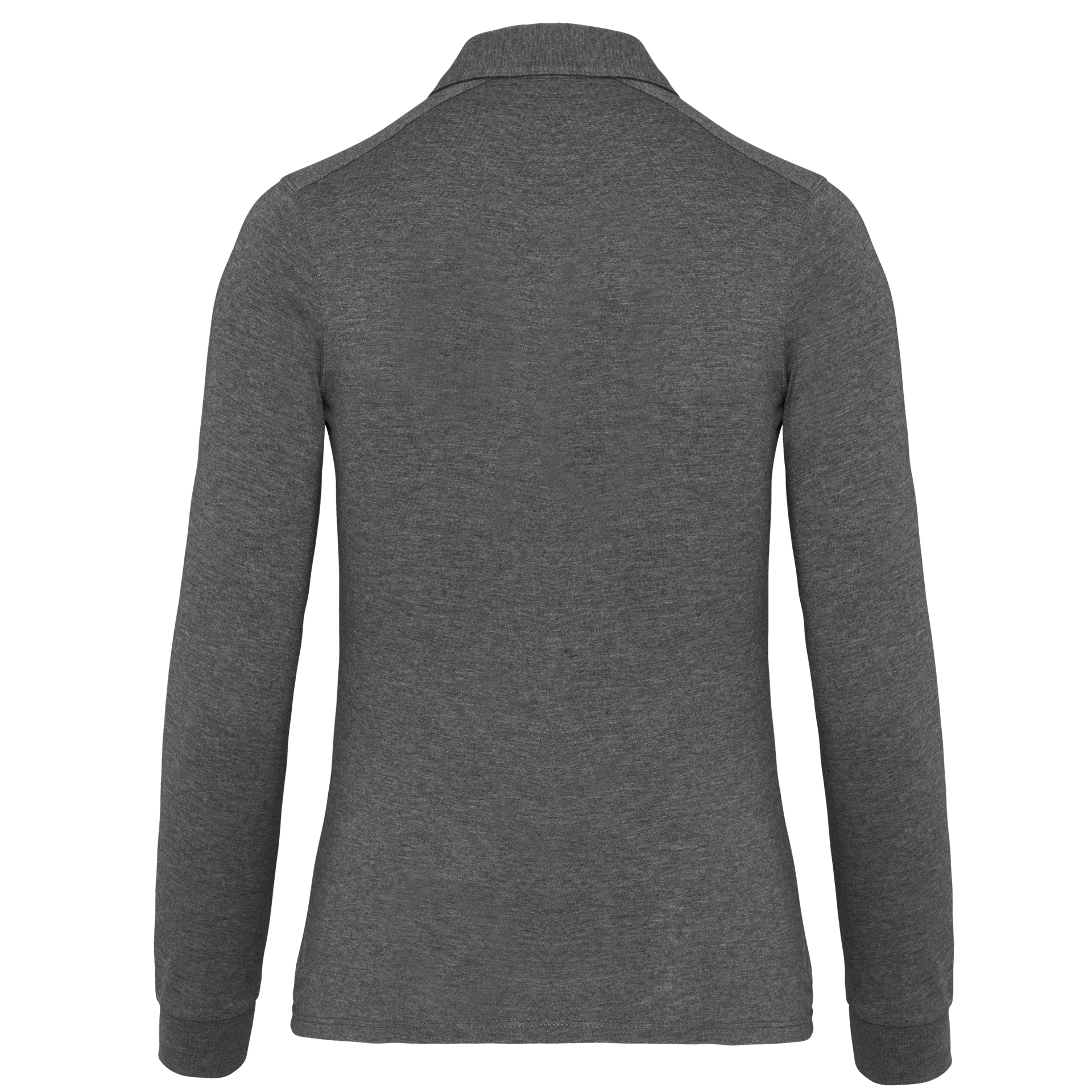 Langarm-Polohemd für Damen aus Jersey