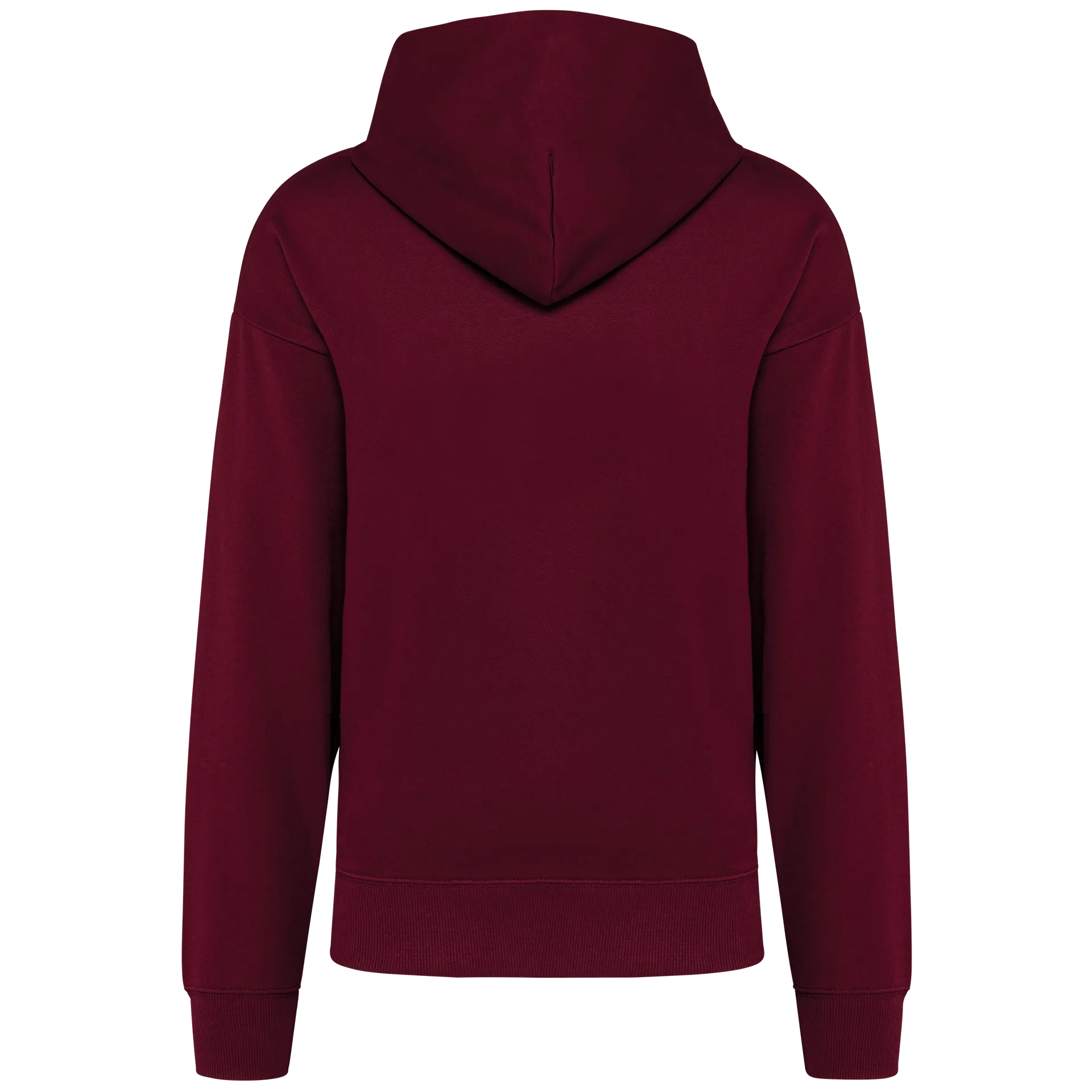 Kapuzensweatshirt aus Molton, Oversize, Unisex