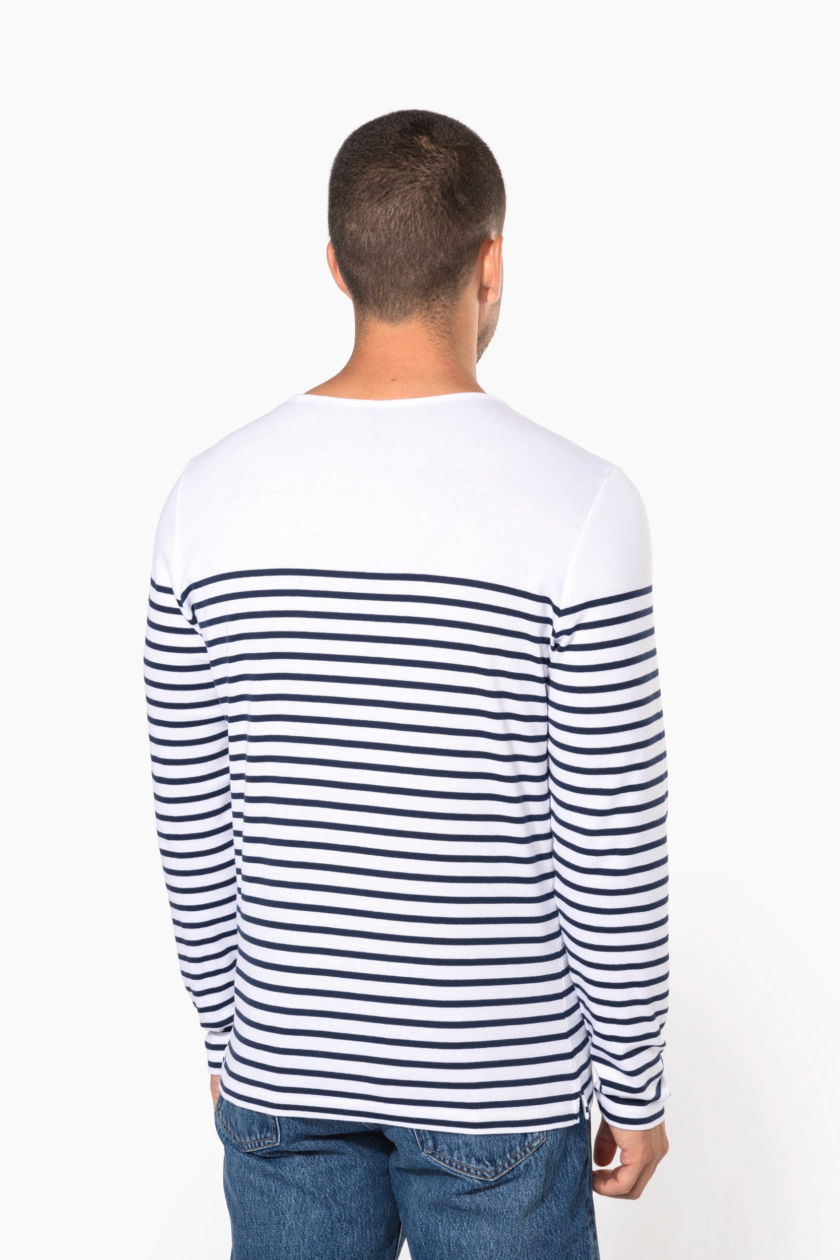 Herren-Marineshirt Langarm