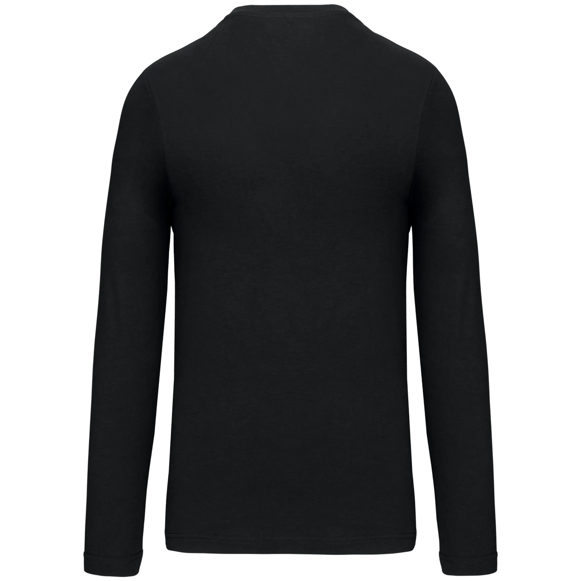 Herren Langarm-T-Shirt V-Ausschnitt