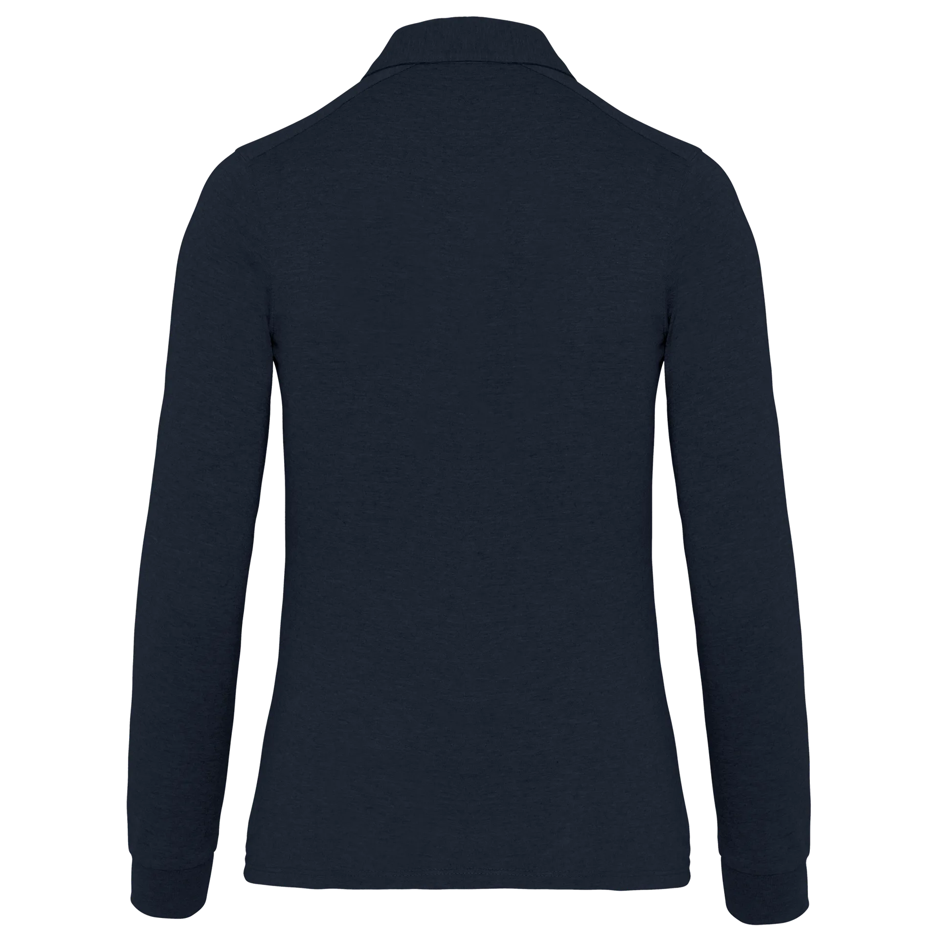 Langarm-Polohemd für Damen aus Jersey