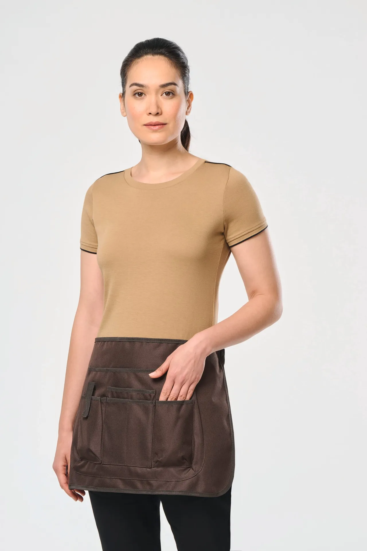 Kurze umweltfreundliche Unisex-Gärtnerschürze