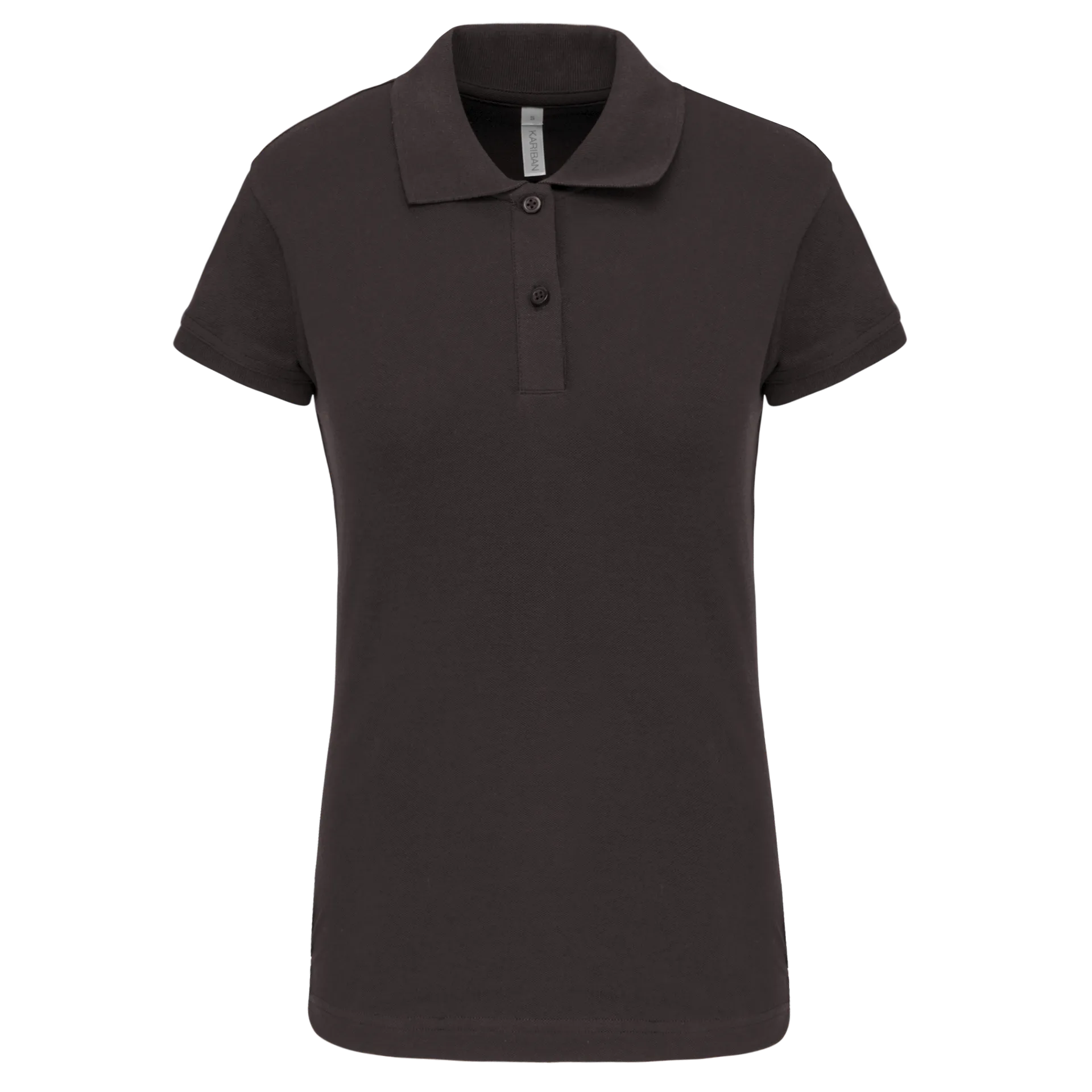 Kurzarm-Polohemd für Damen. Aus Baumwollpiqué