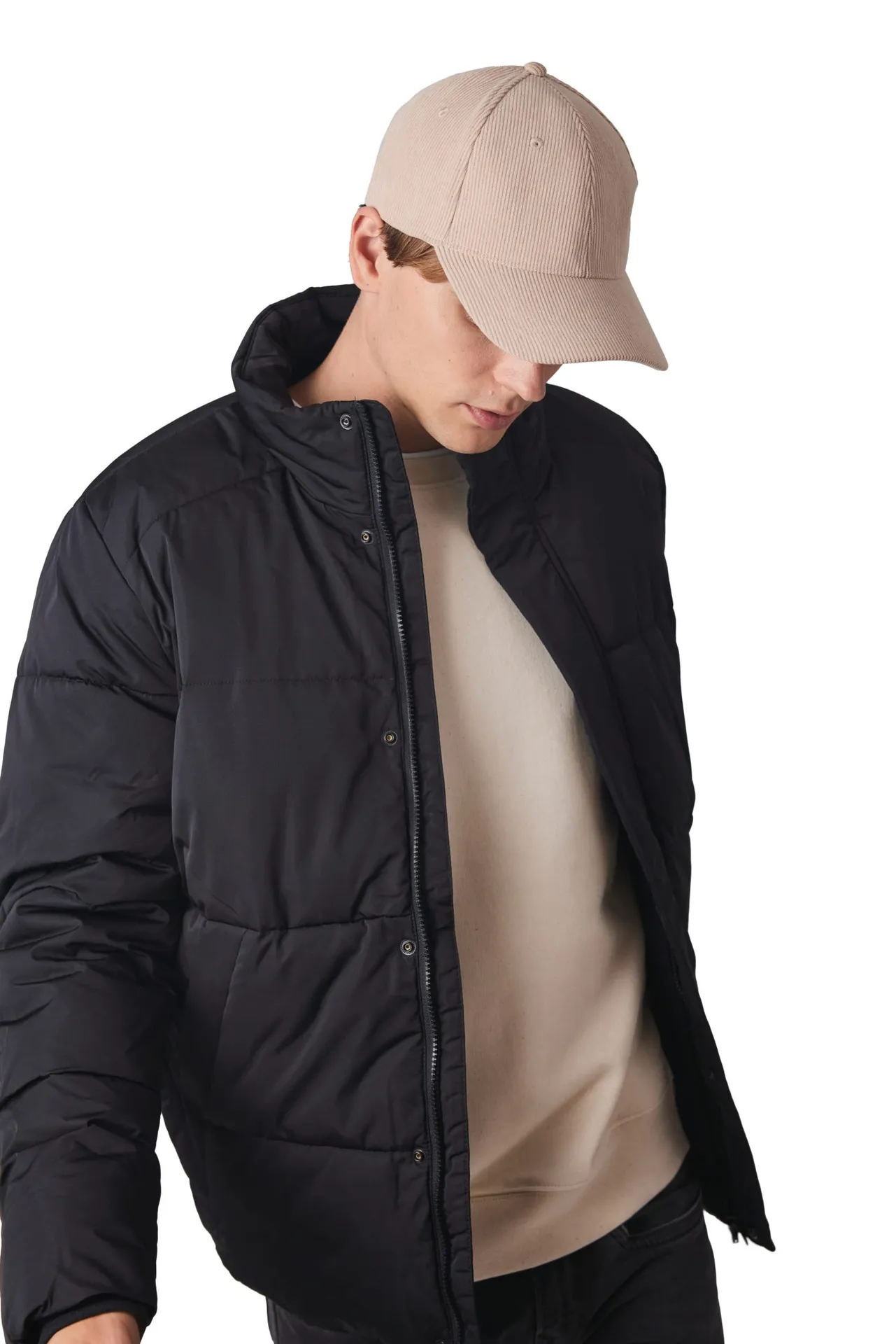 Kappe aus Samt – 6 Panels