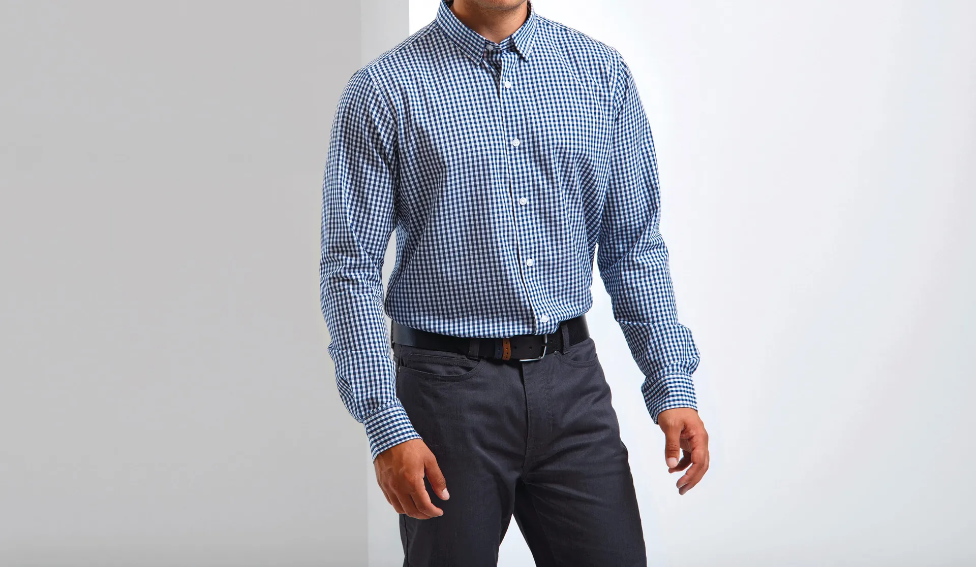 Hemd mit großen Vichy-Karos