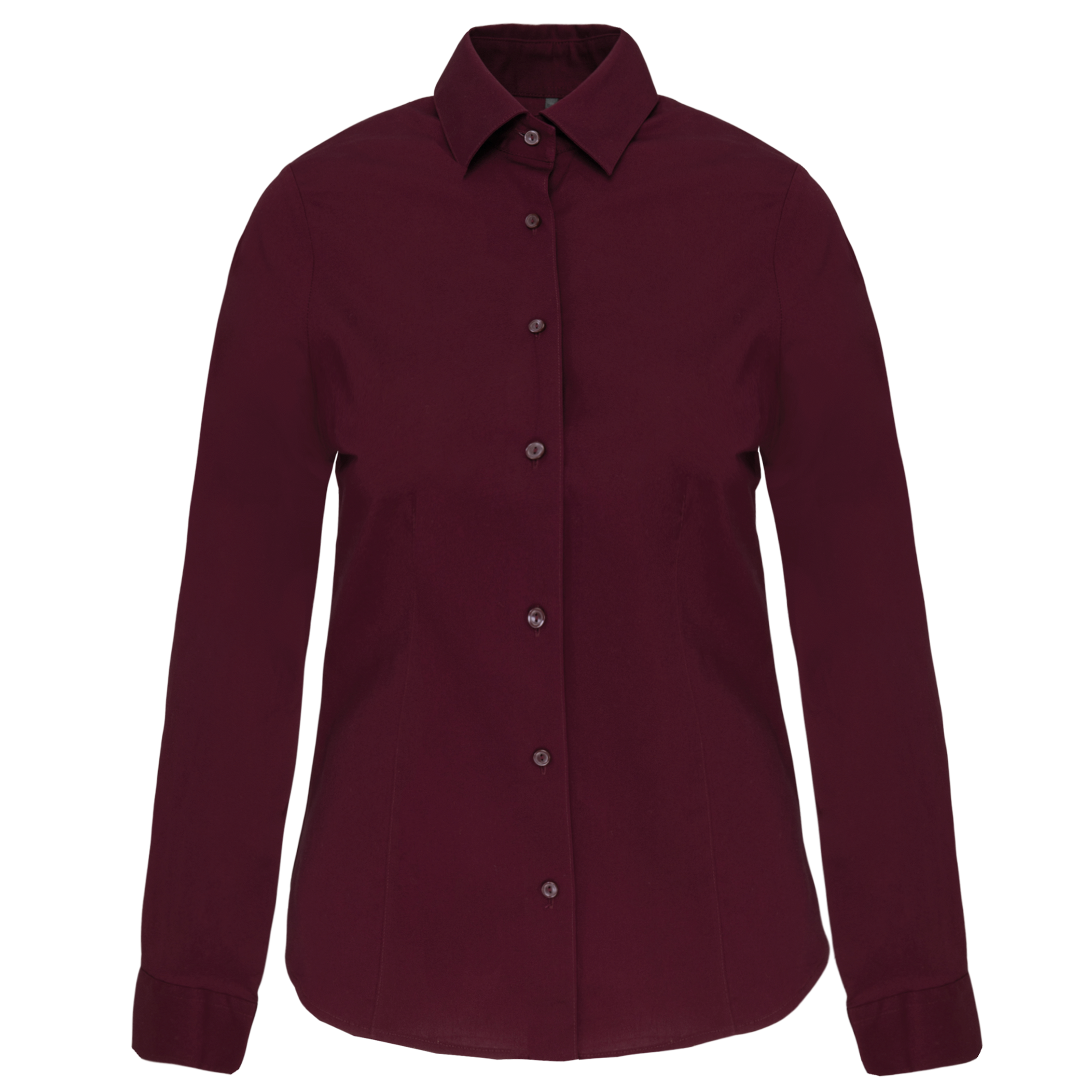 Damen Stretchbluse Langarm