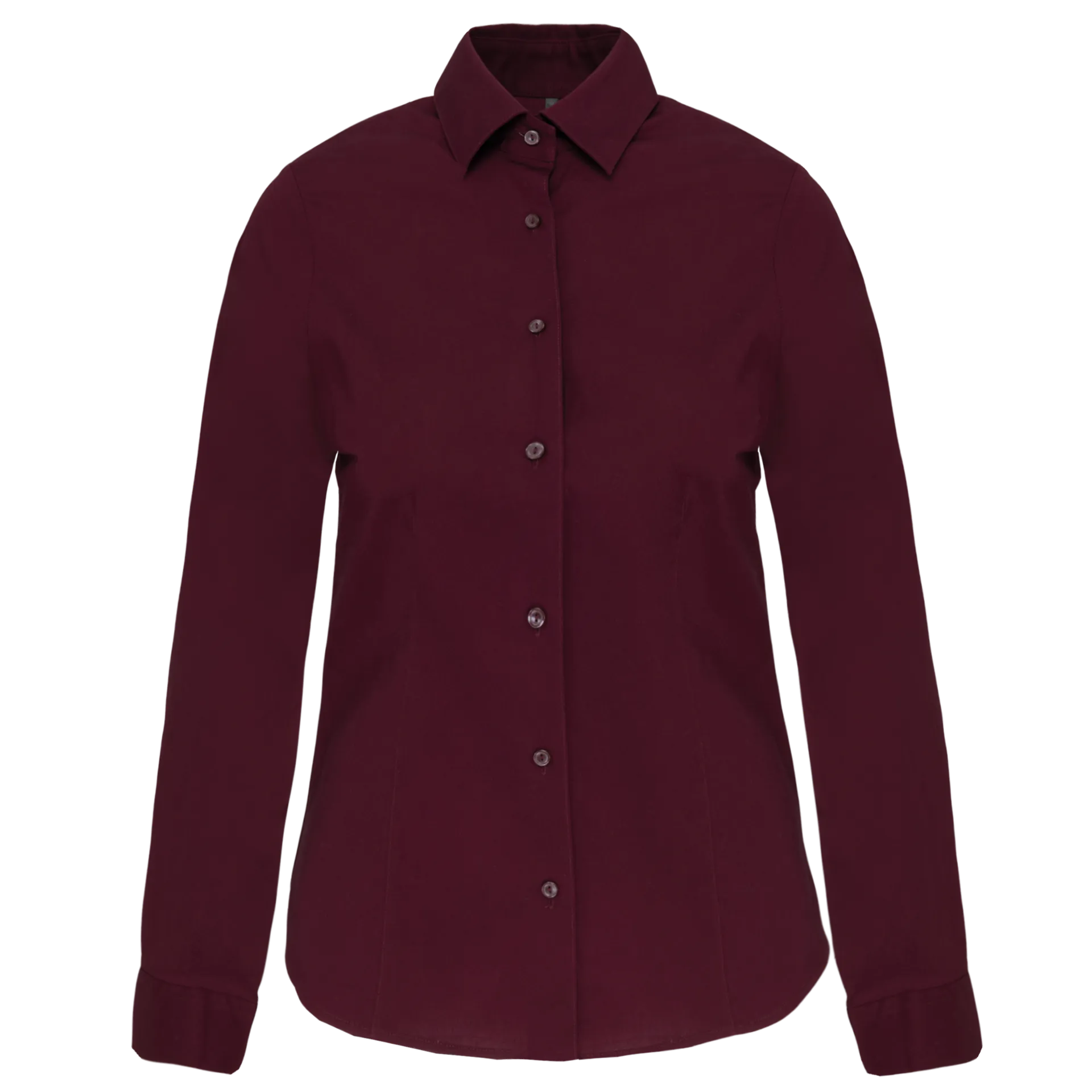 Damen Stretchbluse Langarm