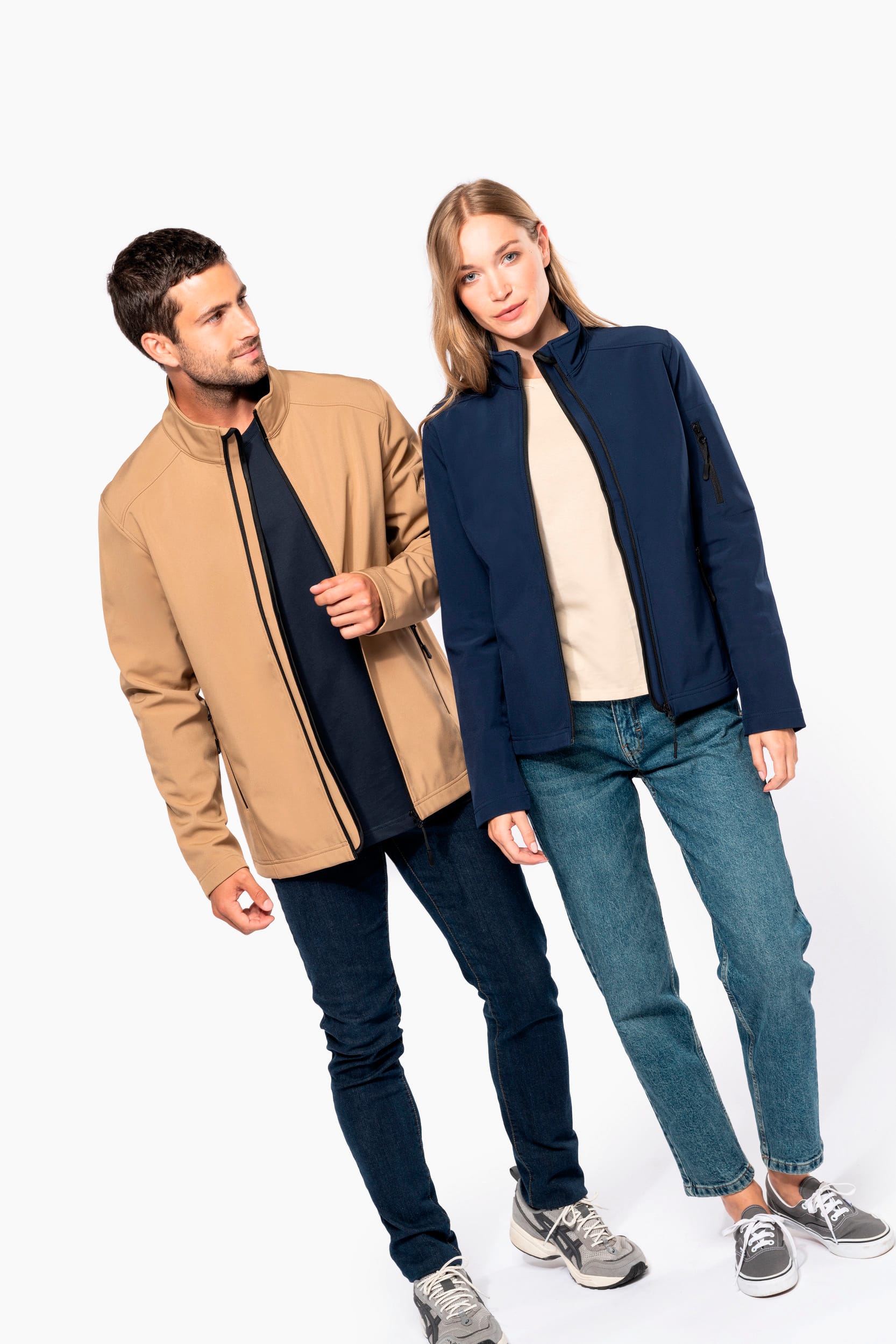 Herren Softshell-Jacke