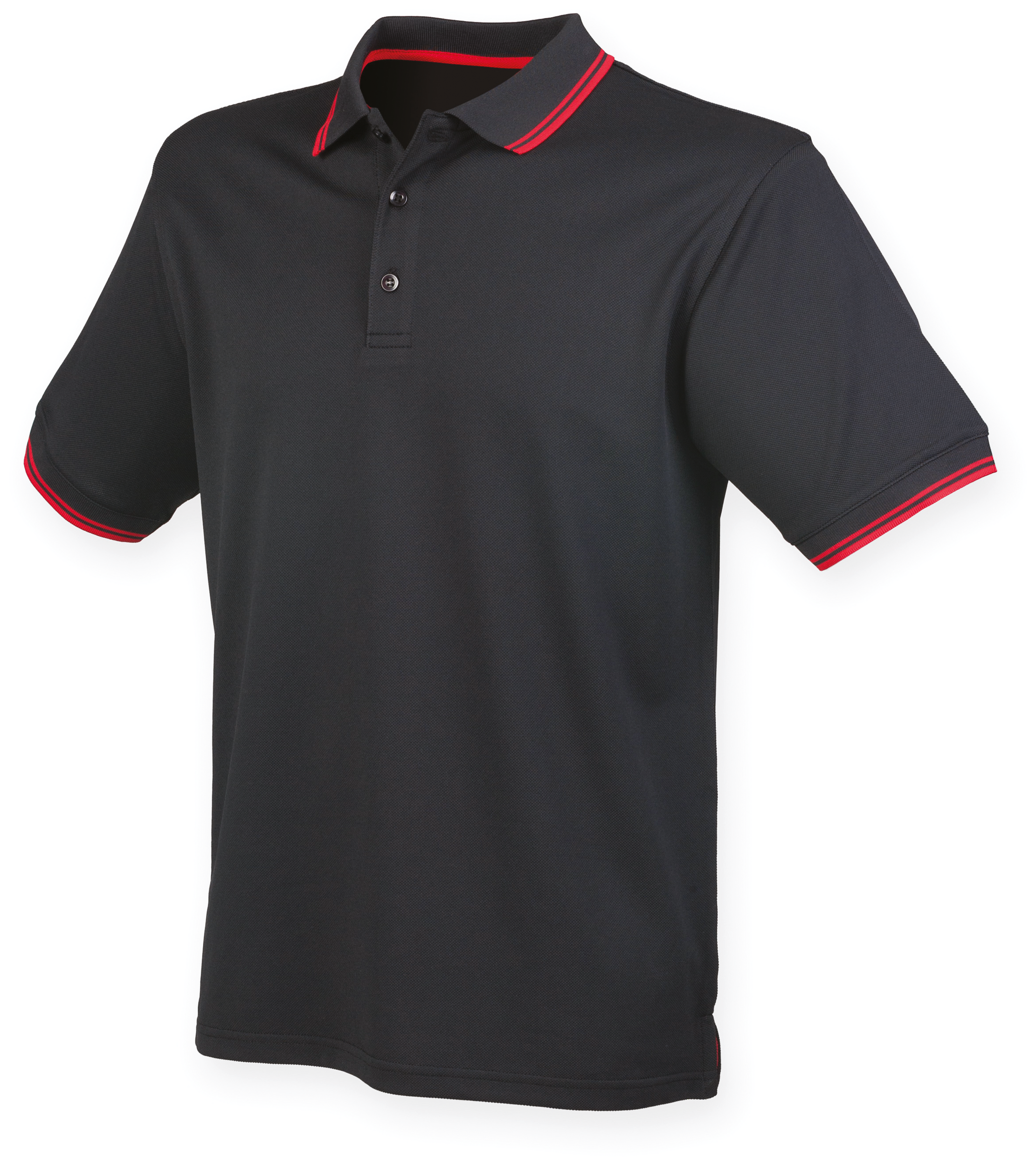 Coolplus®  Kurzarm Poloshirt mit Schrägkragen