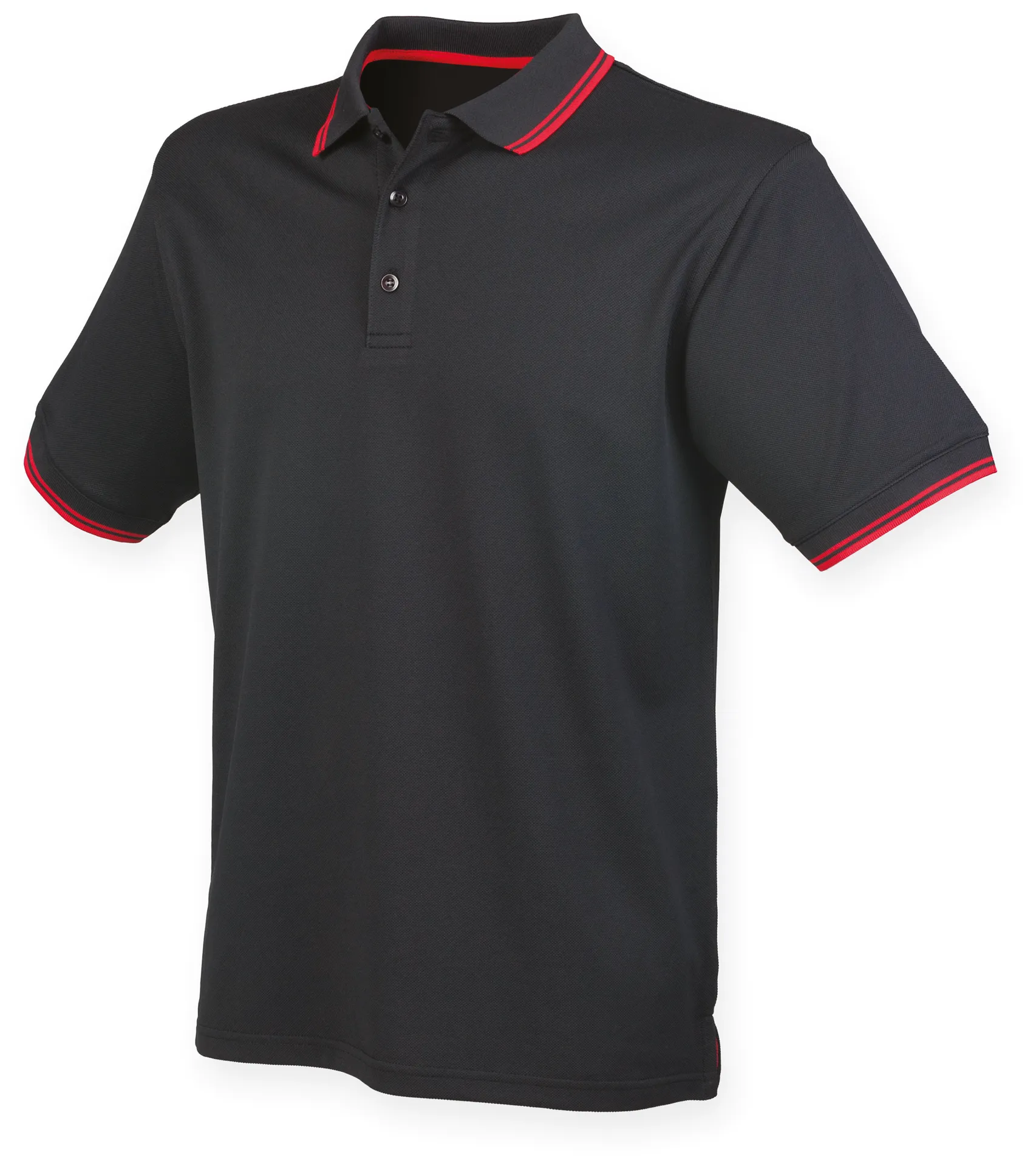 Coolplus®  Kurzarm Poloshirt mit Schrägkragen