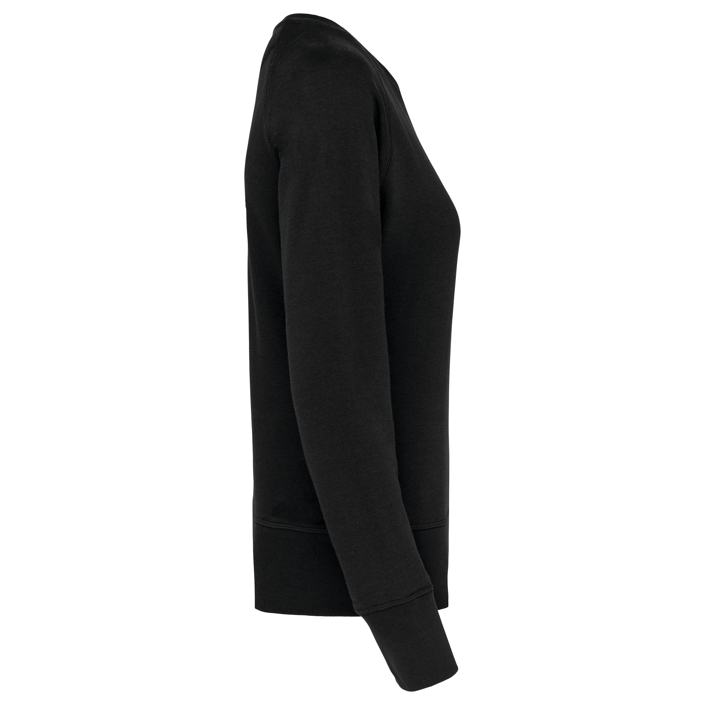 Damen Sweatshirt BIO-BAUMWOLLE Rundhalsausschnitt Raglanärmel