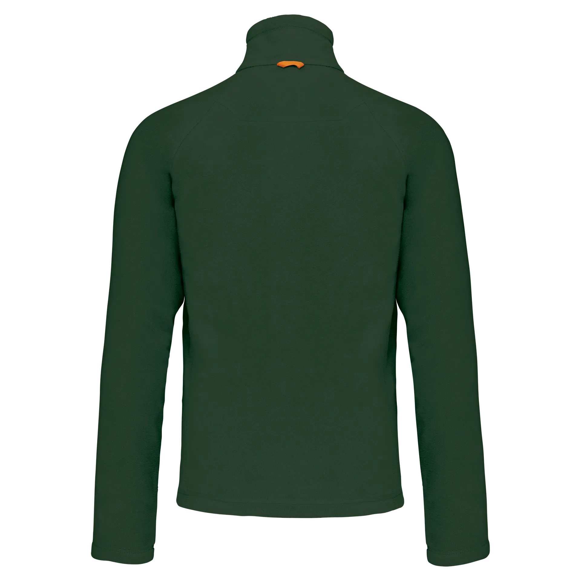 Mikrofleece-Jacke mit Reißverschluss Raglanärmel für Herren