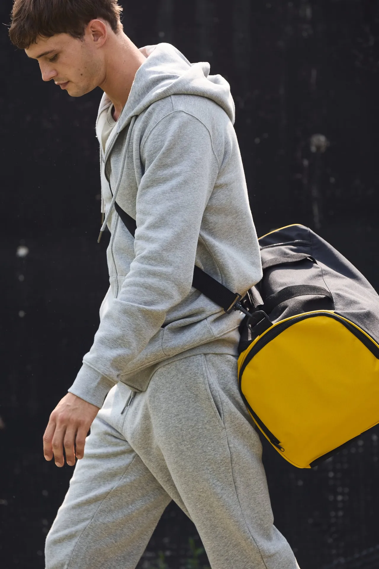 Zweifarbige Sporttasche