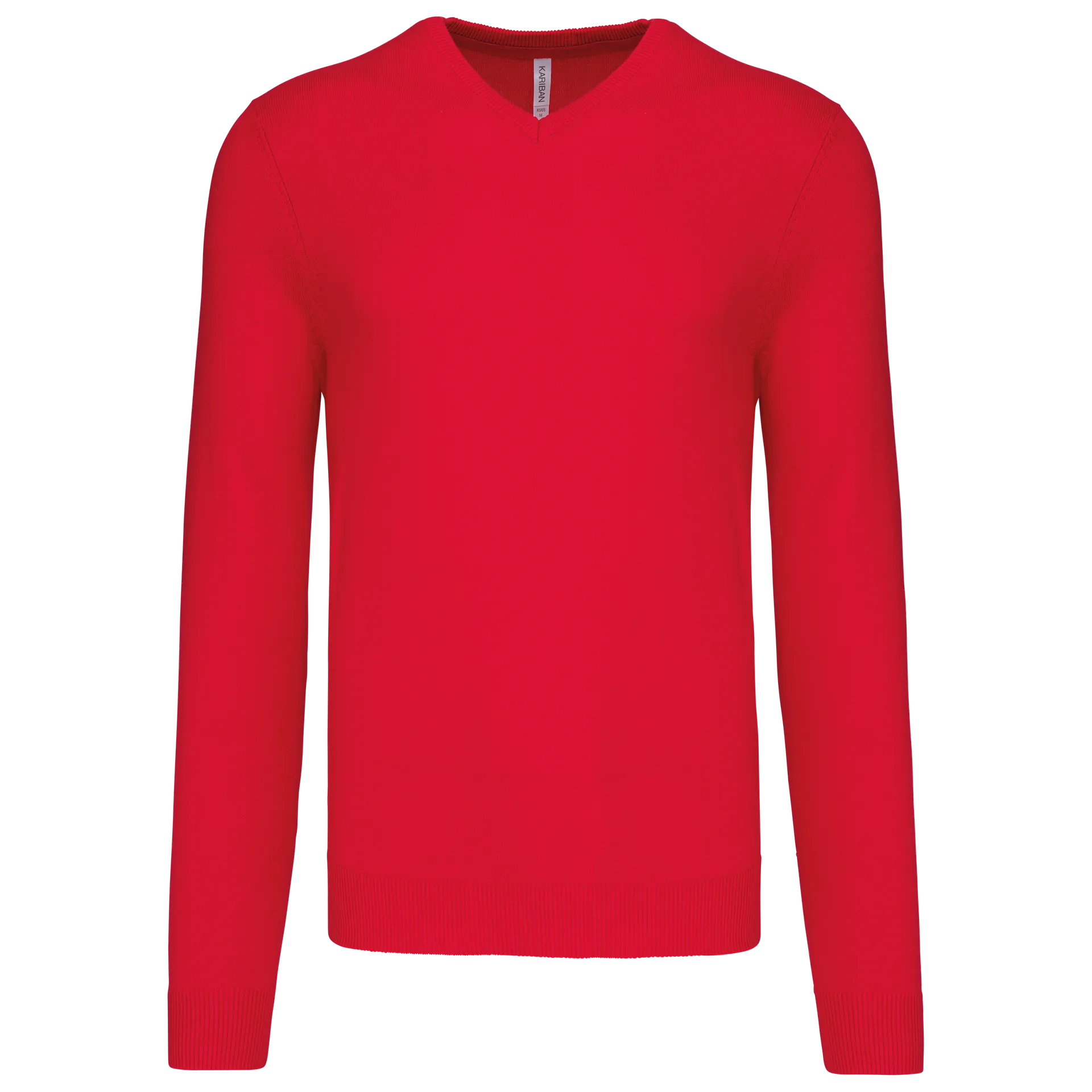 Herrenpullover mit V-Ausschnitt