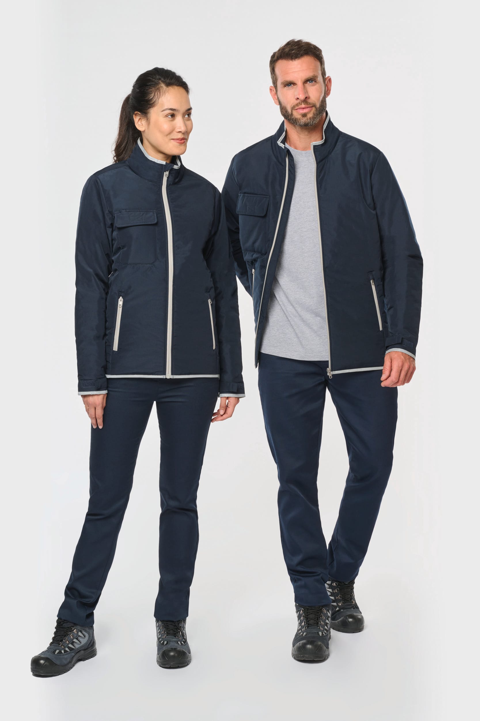 4-Lagige Jacke mit Wärmeisolierung