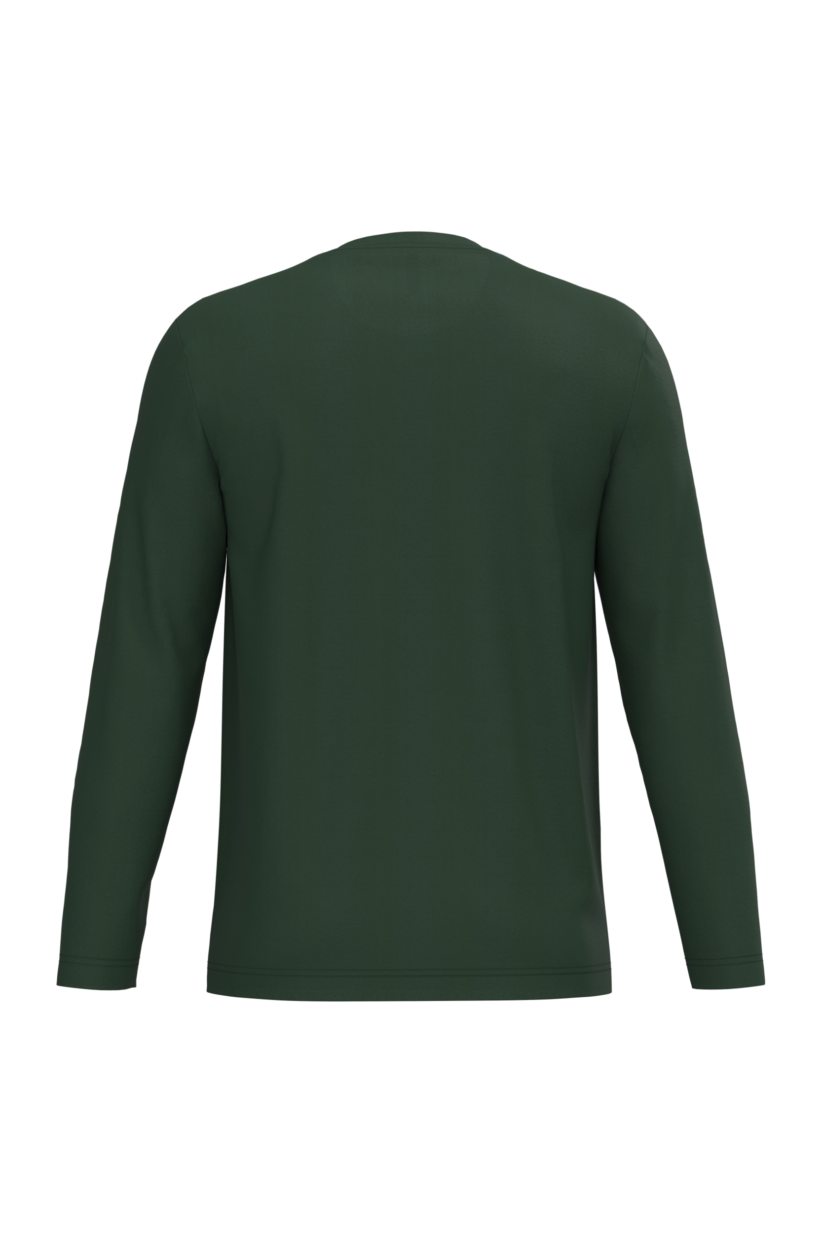 Herren Langarm-T-Shirt Rundhalsausschnitt