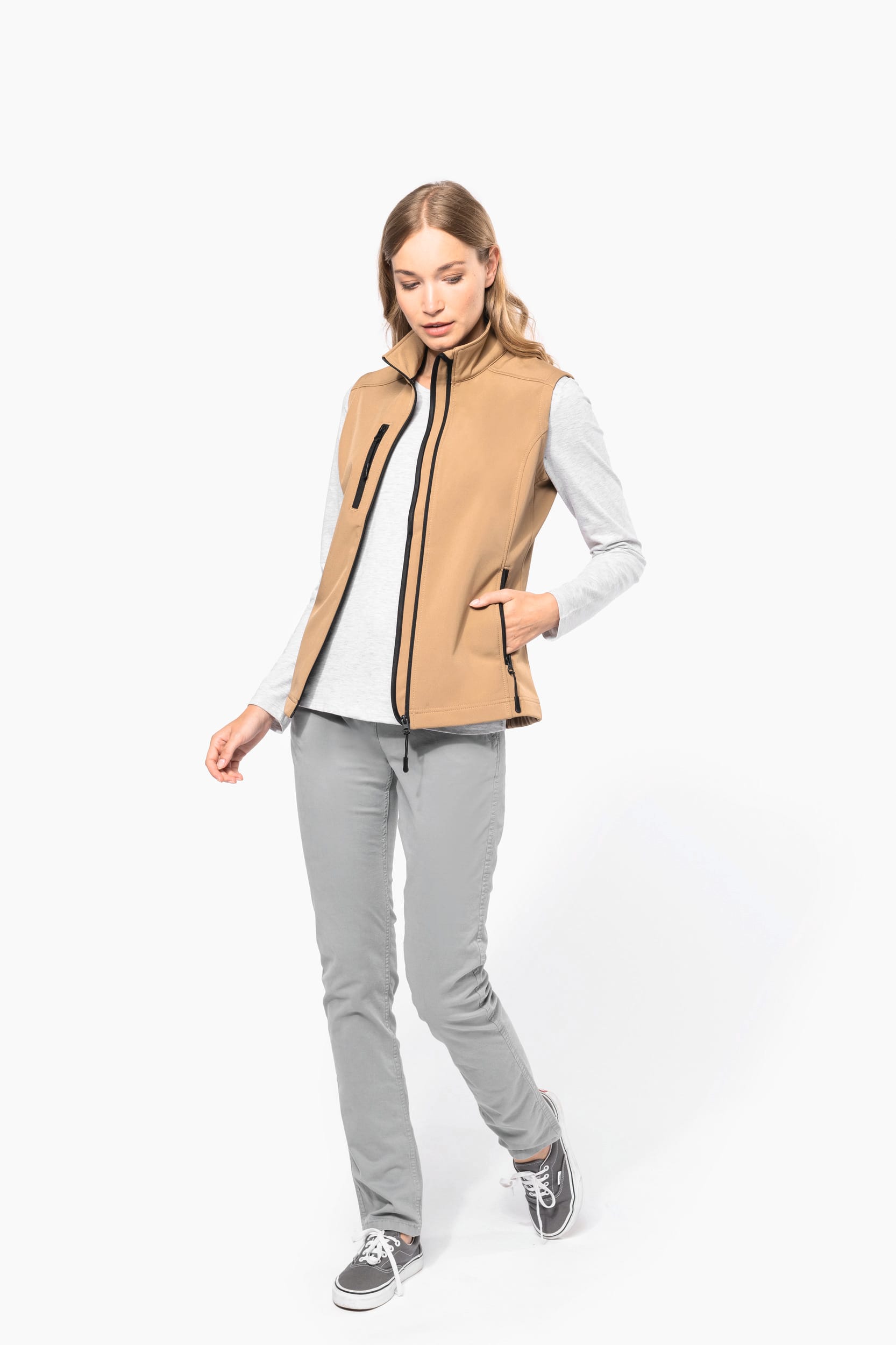 Damen Softshell Bodywärmer