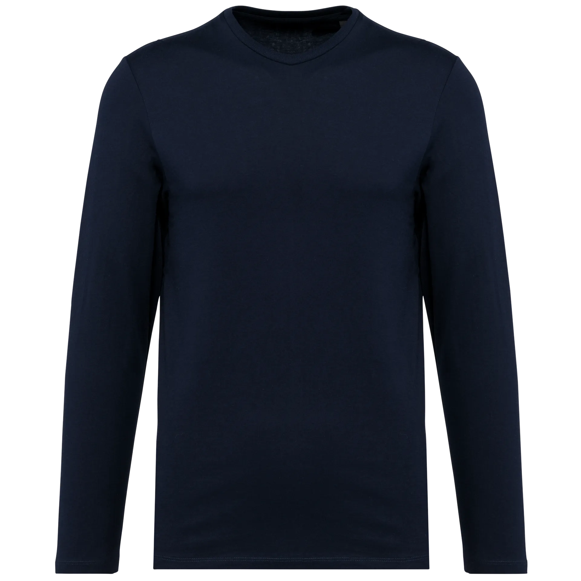 Supima® Herren-T-Shirt mit Rundhalsausschnitt und langen Ärmeln