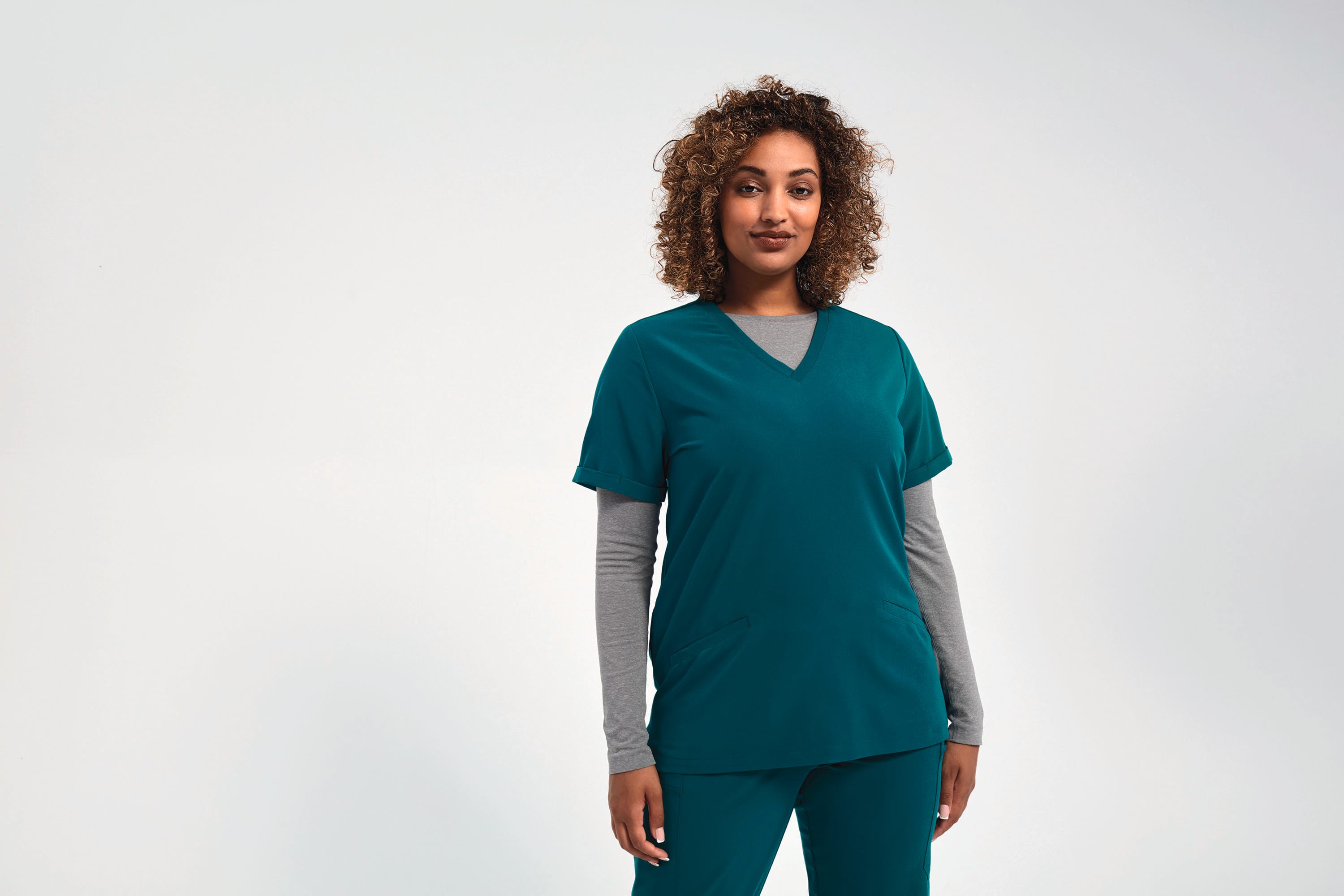 Tunika mit Stretchanteil und kurzen Ärmeln, Damen Tunika mit Stretchanteil und kurzen Ärmeln, Damen