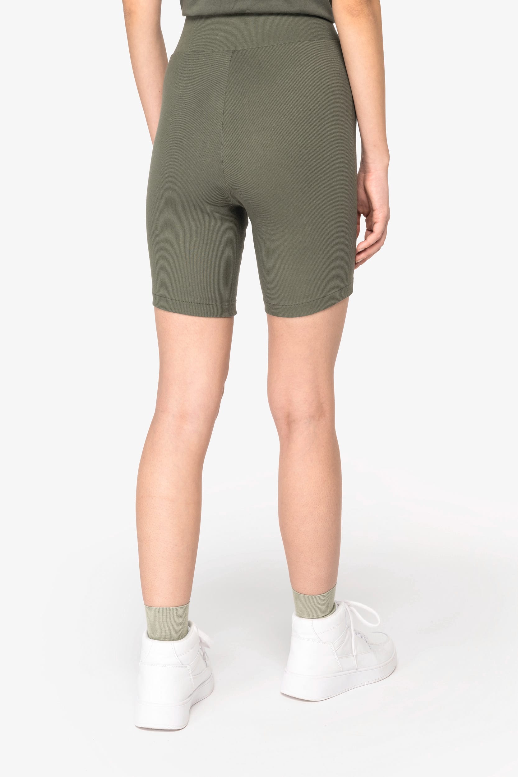 Umweltfreundliche Ripp-Shorts für Damen
