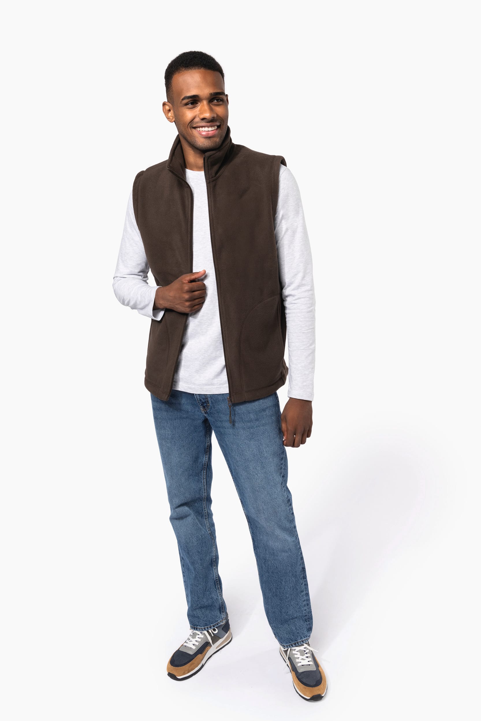 Mikrofleece-Bodywarmer für Herren