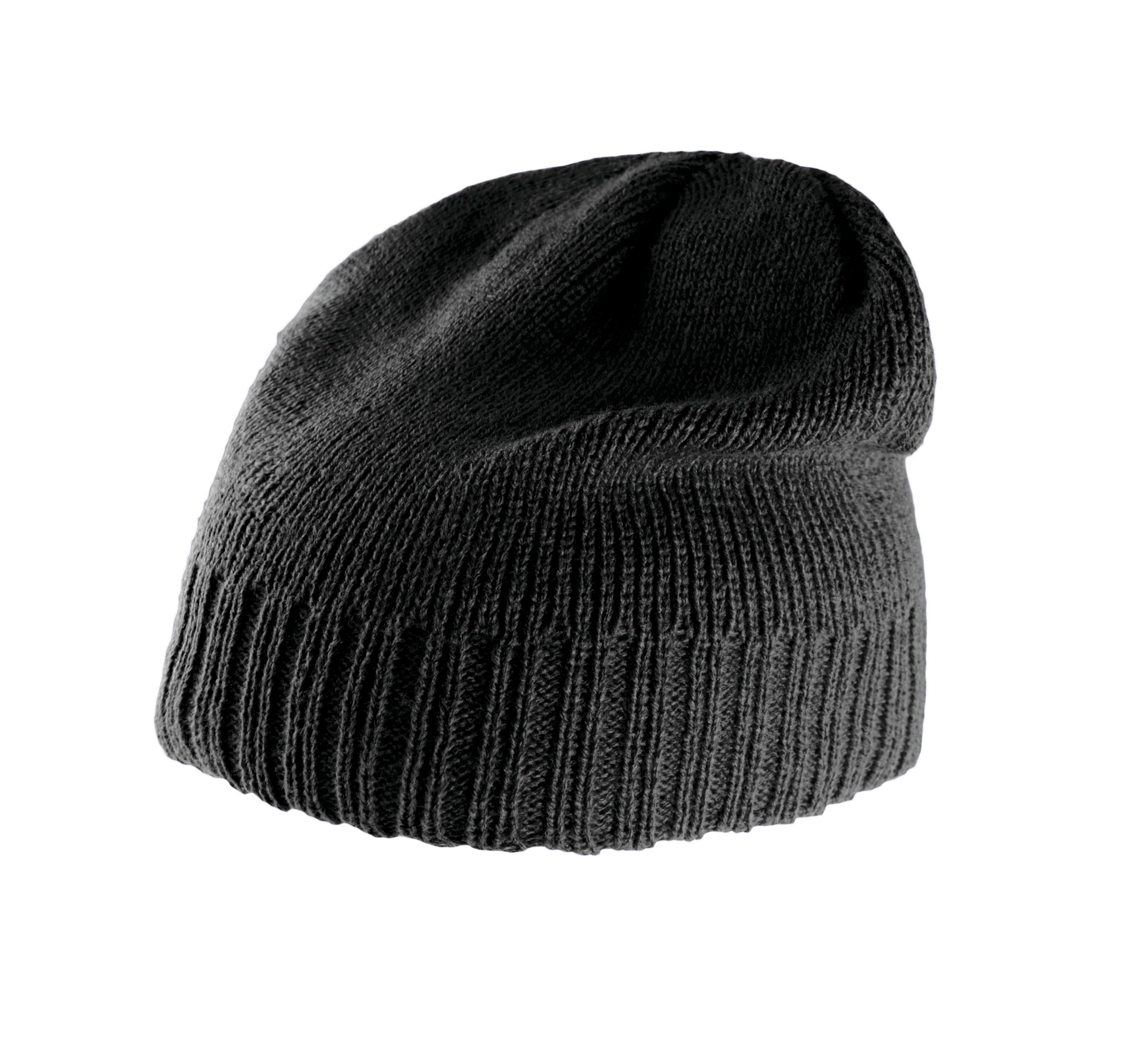 Rippstrick-Mütze