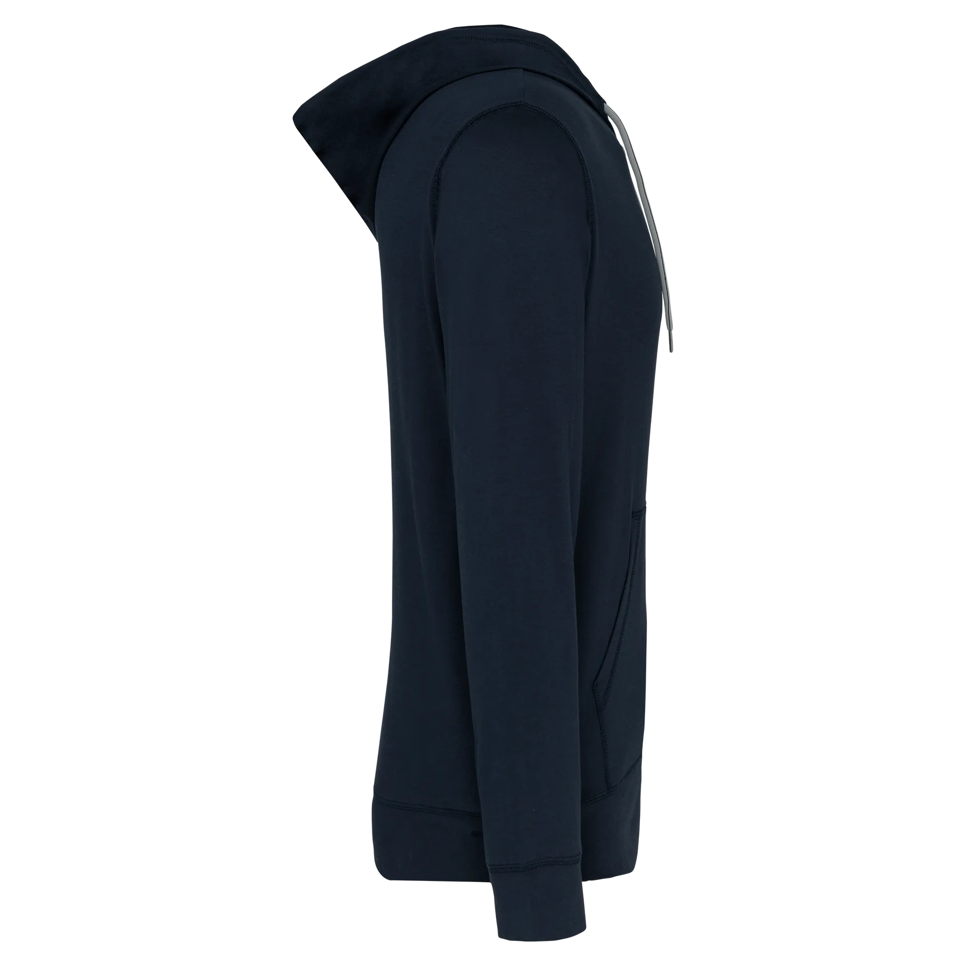 Lightweight Cotton Hooded Sweatshirt