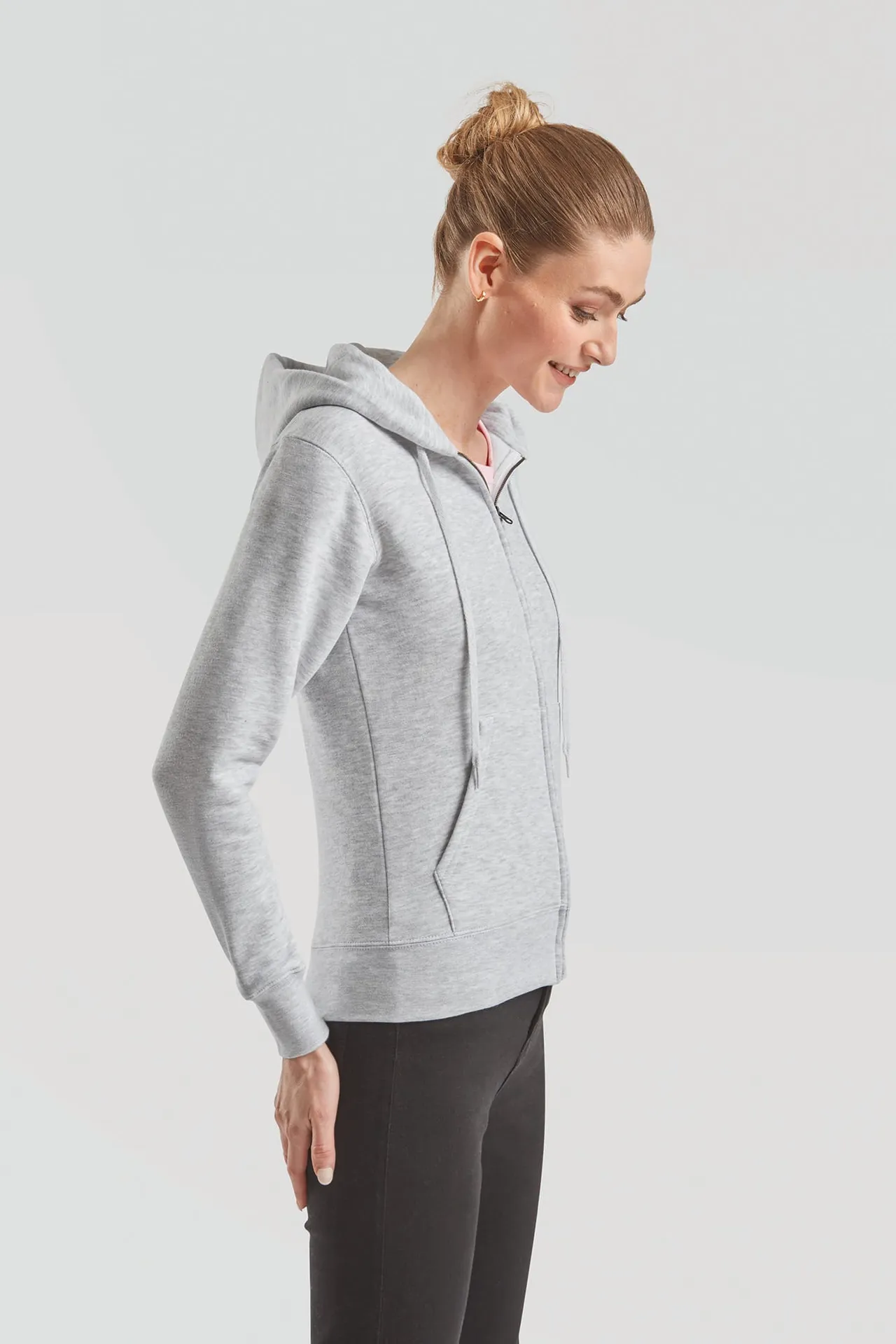 Lady-fit Premium Hooded Sweat Jacket (62-118-0)