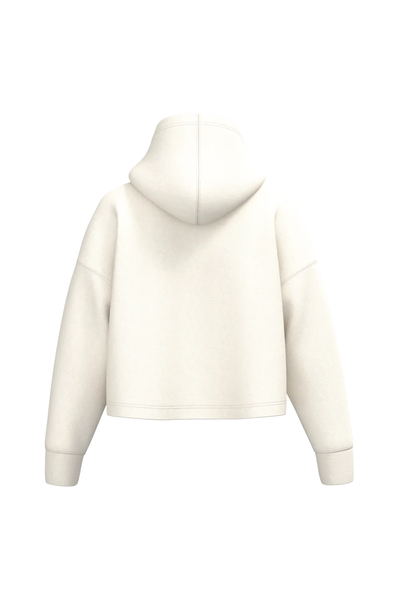 Damen Cropped-Sweatshirt mit Kapuze