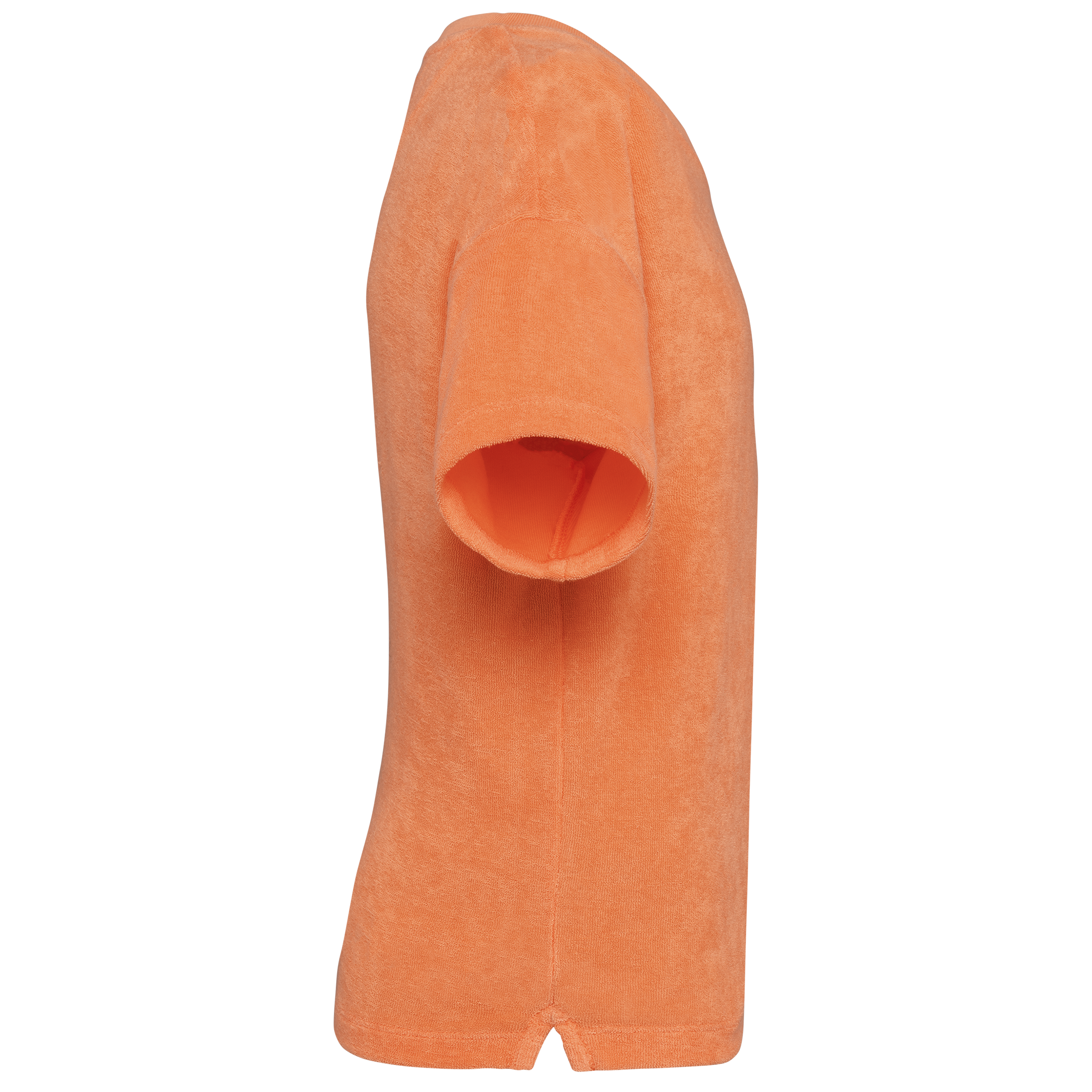 Umweltfreundliches T-Shirt aus Frottee für Mädchen