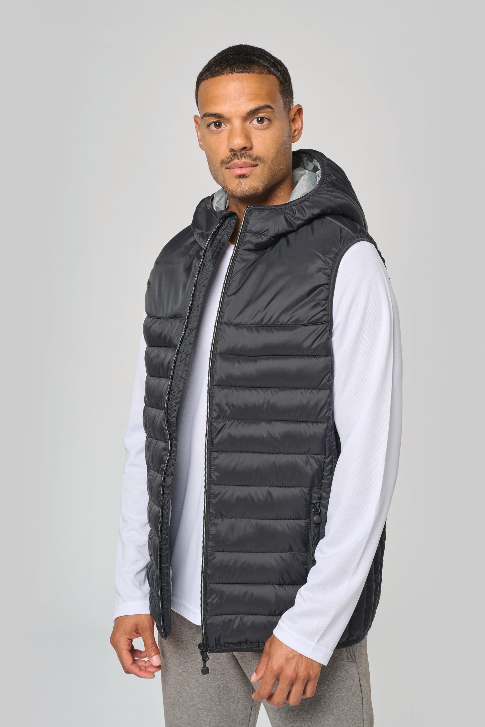 Bodywarmer mit Kapuze für Erwachsene