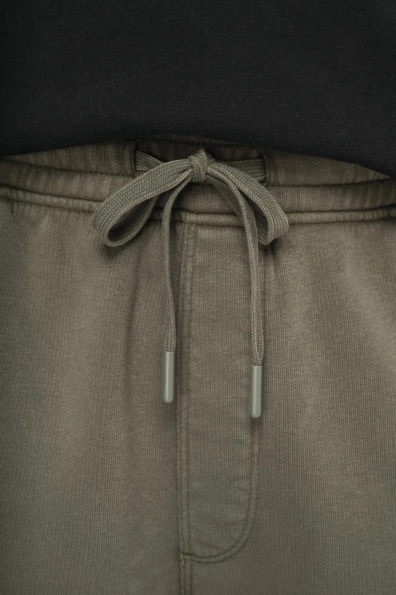 Umweltfreundliche ausgewaschene French Terry Cargo-Shorts für Herren