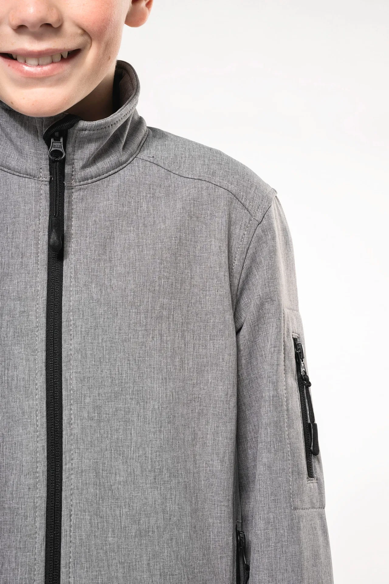 Kinder Softshell-Jacke