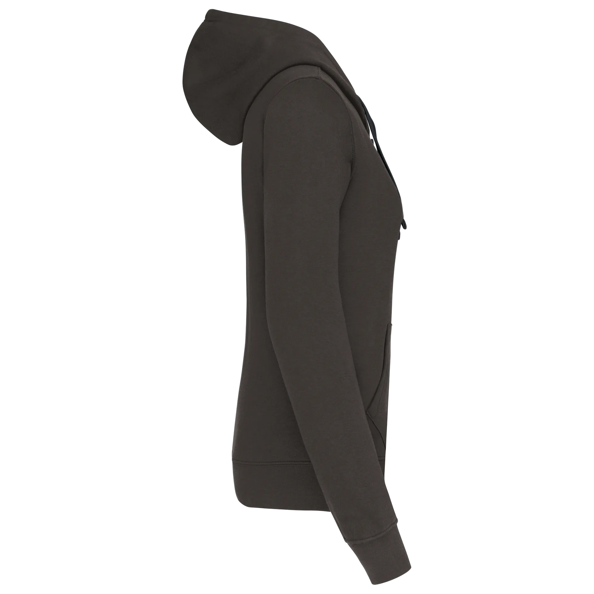 Damen-kapuzensweatshirt bicolor