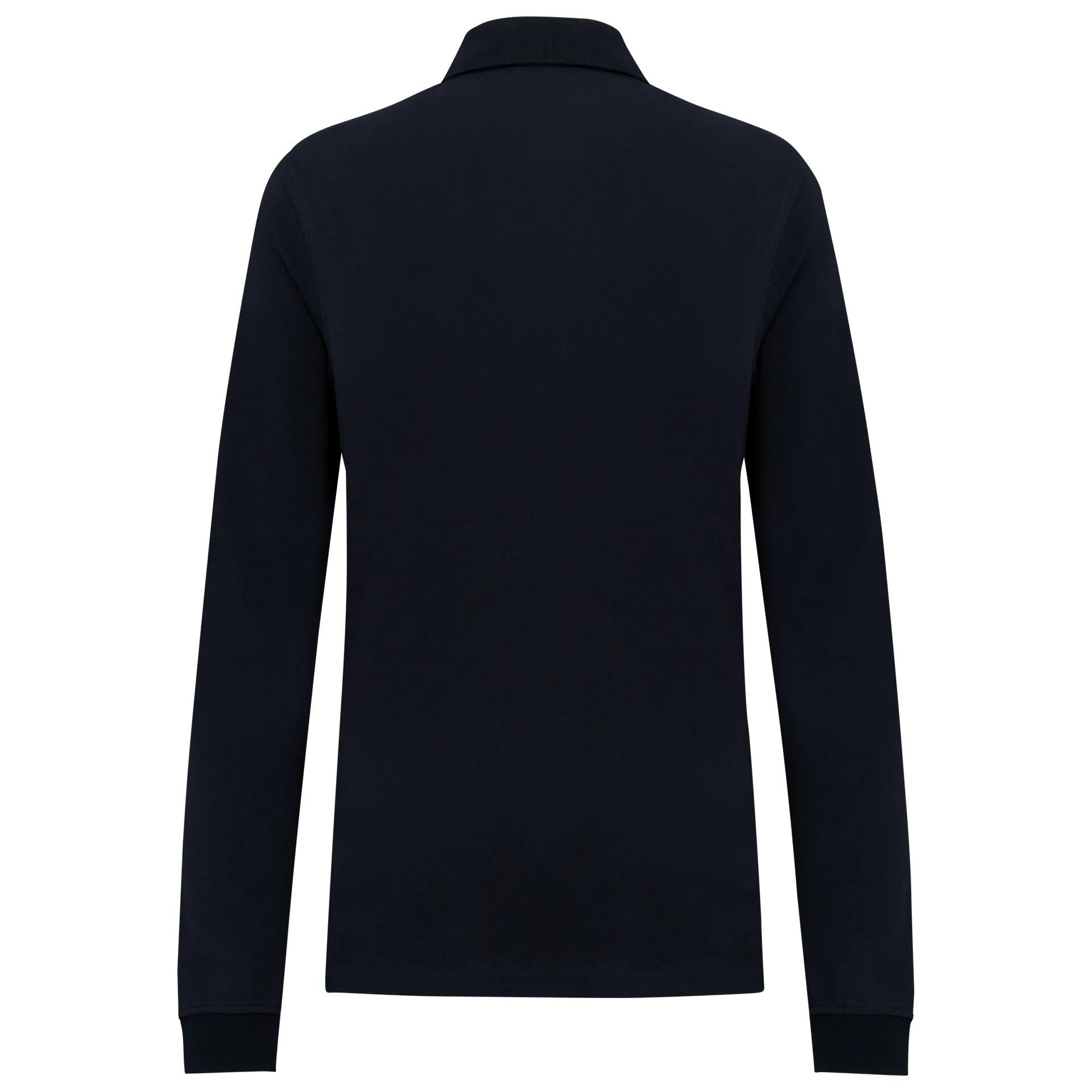 Damen Piqué-Polohemd lange Ärmel Bio180