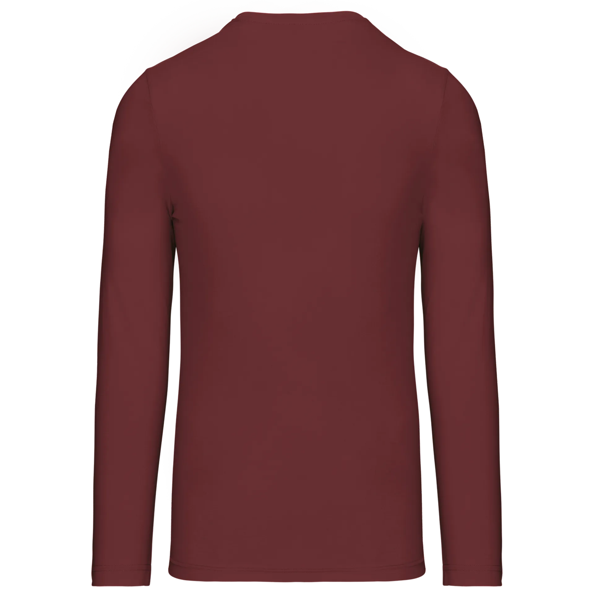Herren Langarm-T-Shirt Rundhalsausschnitt