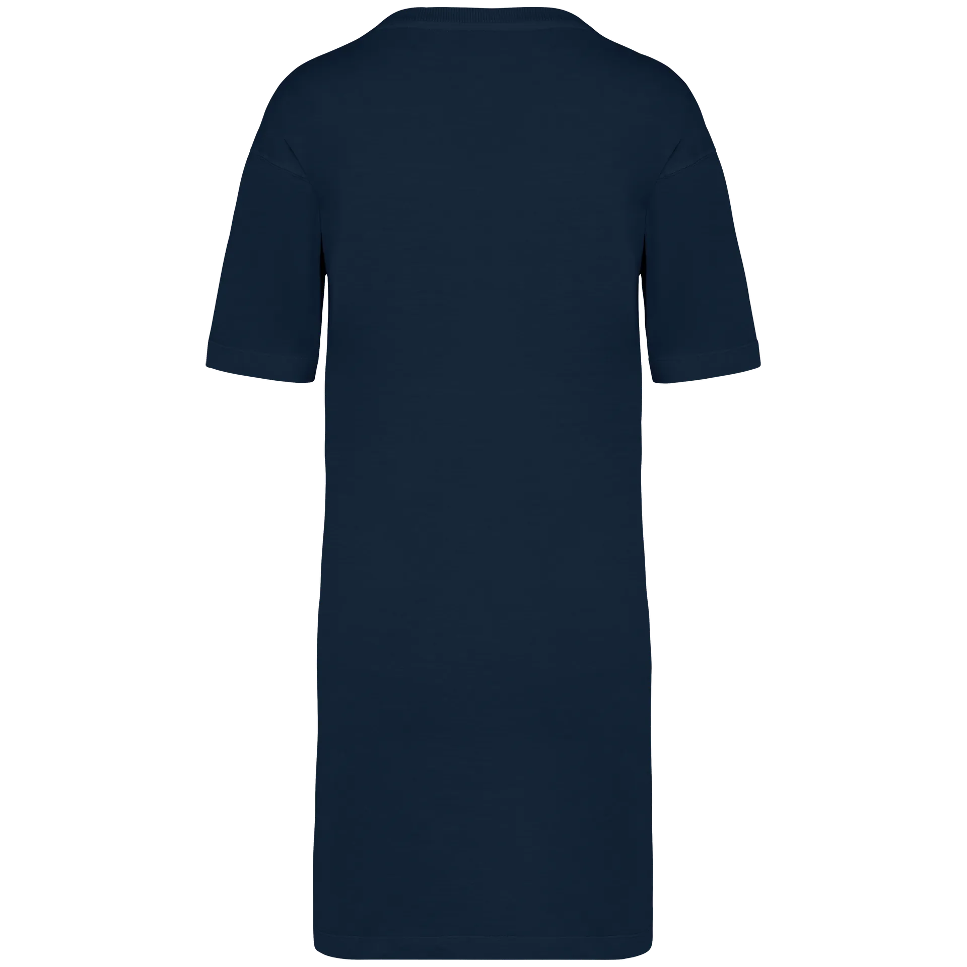 Umweltfreundliches ausgewaschenes Damen-T-Shirt-Kleid