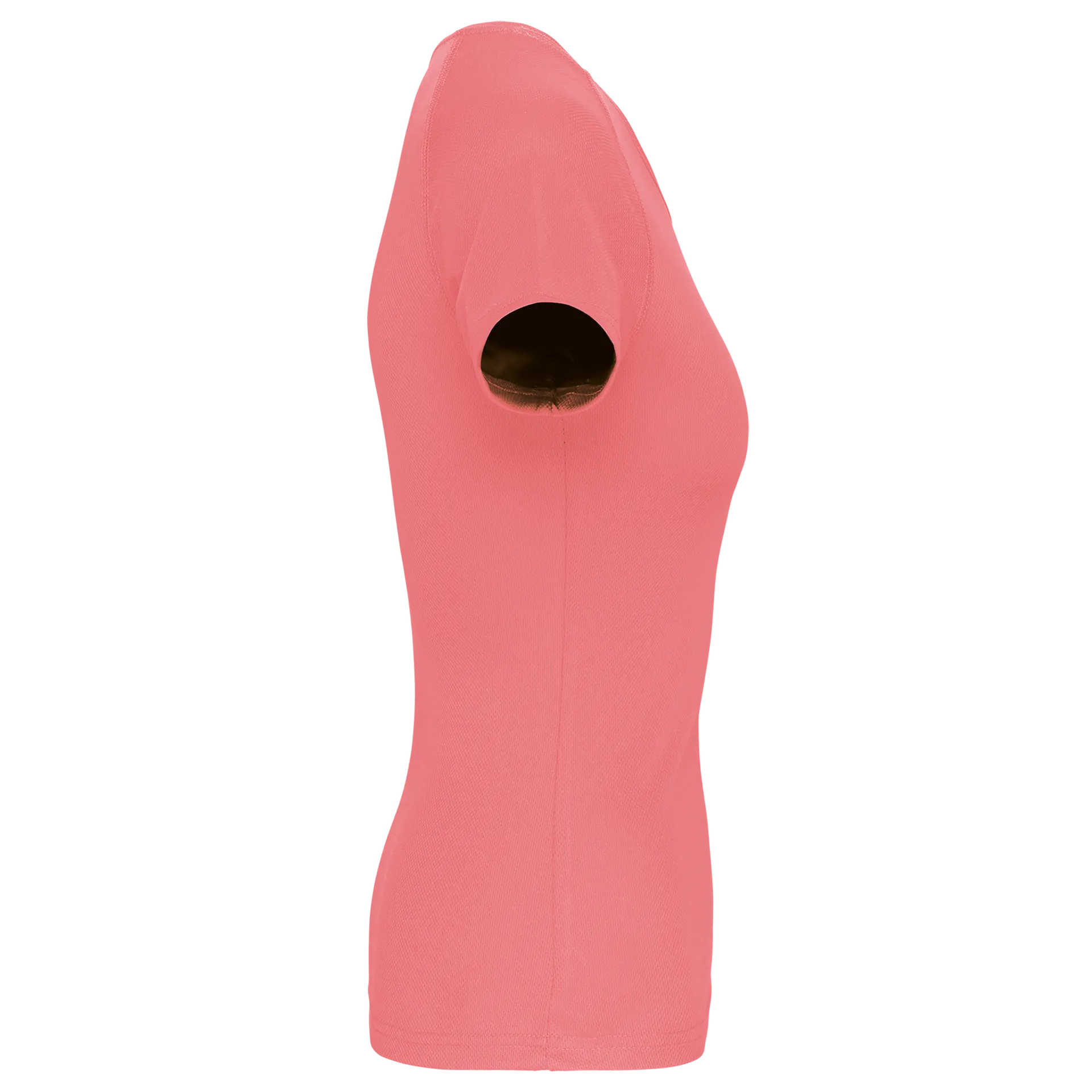 Damen Basic Sport Funktionsshirt Kurzarm